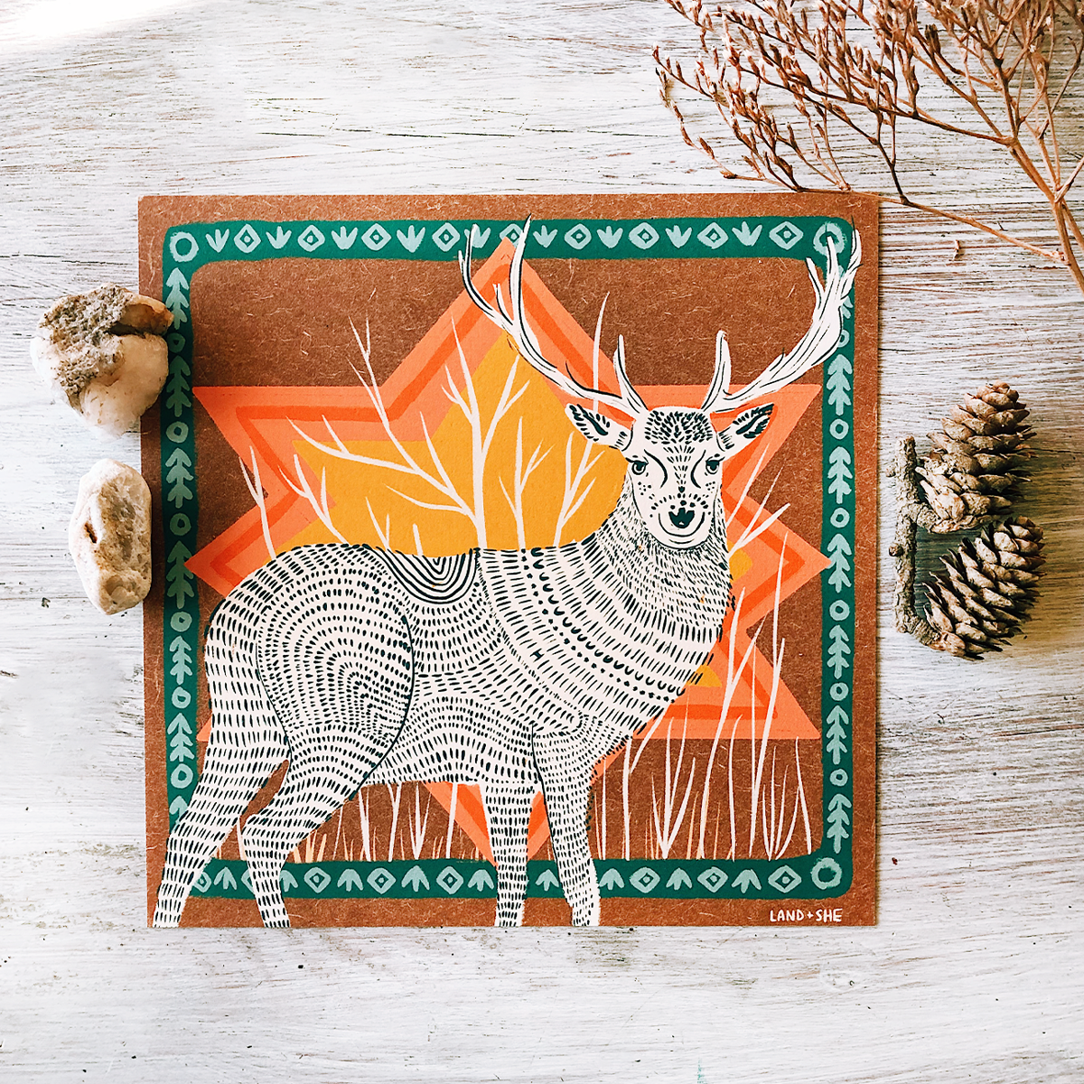 Land & She - Folksy Deer
