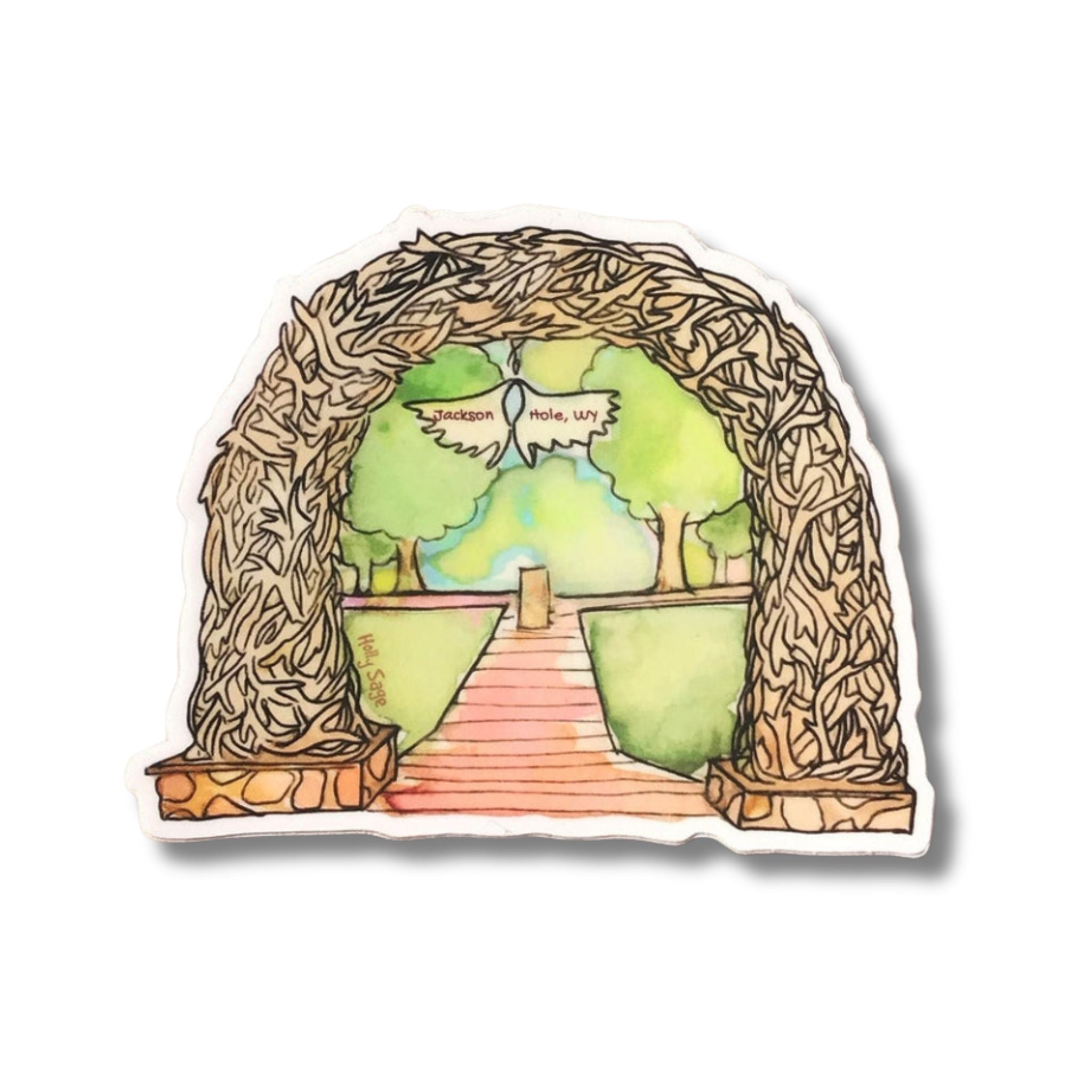 Jackson Town Square Sticker