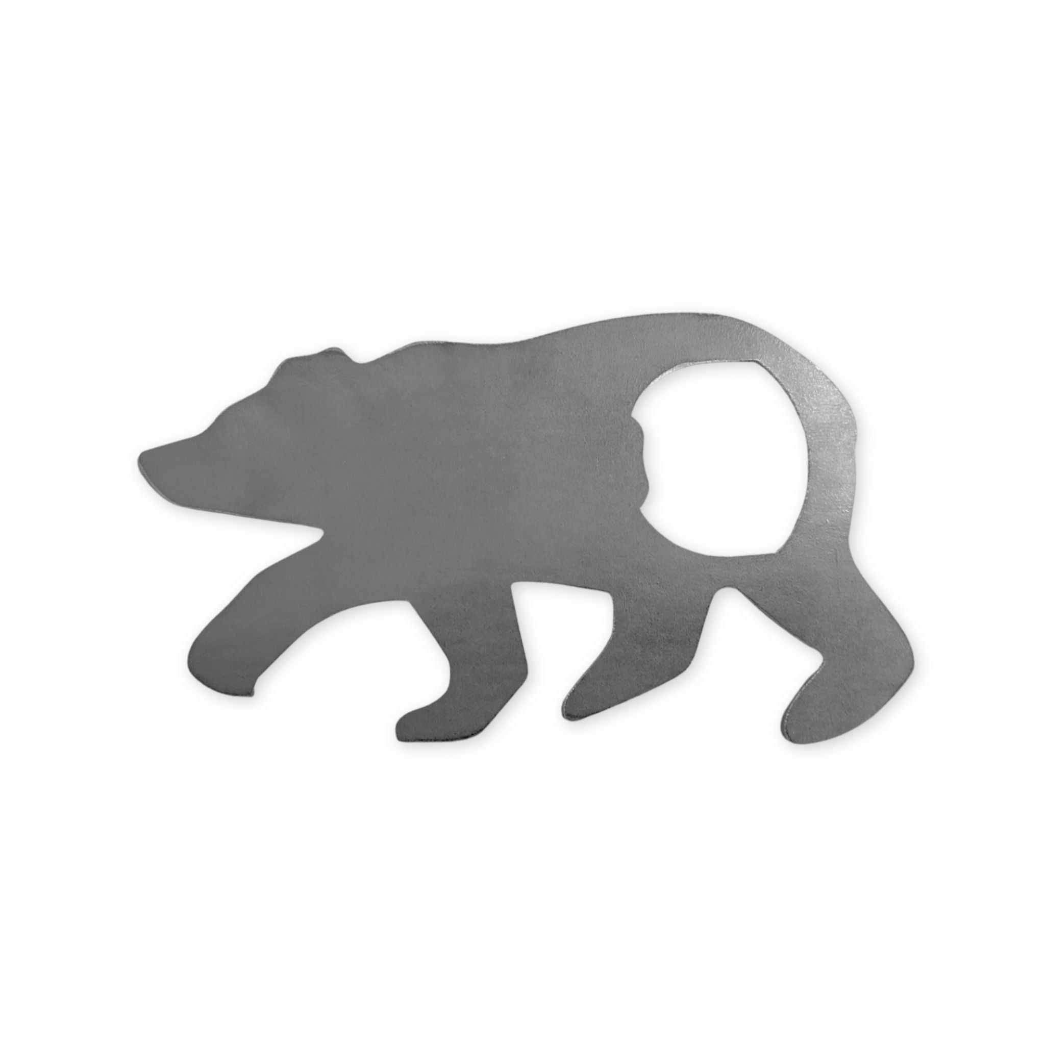 Metal Bottle Opener - Bear