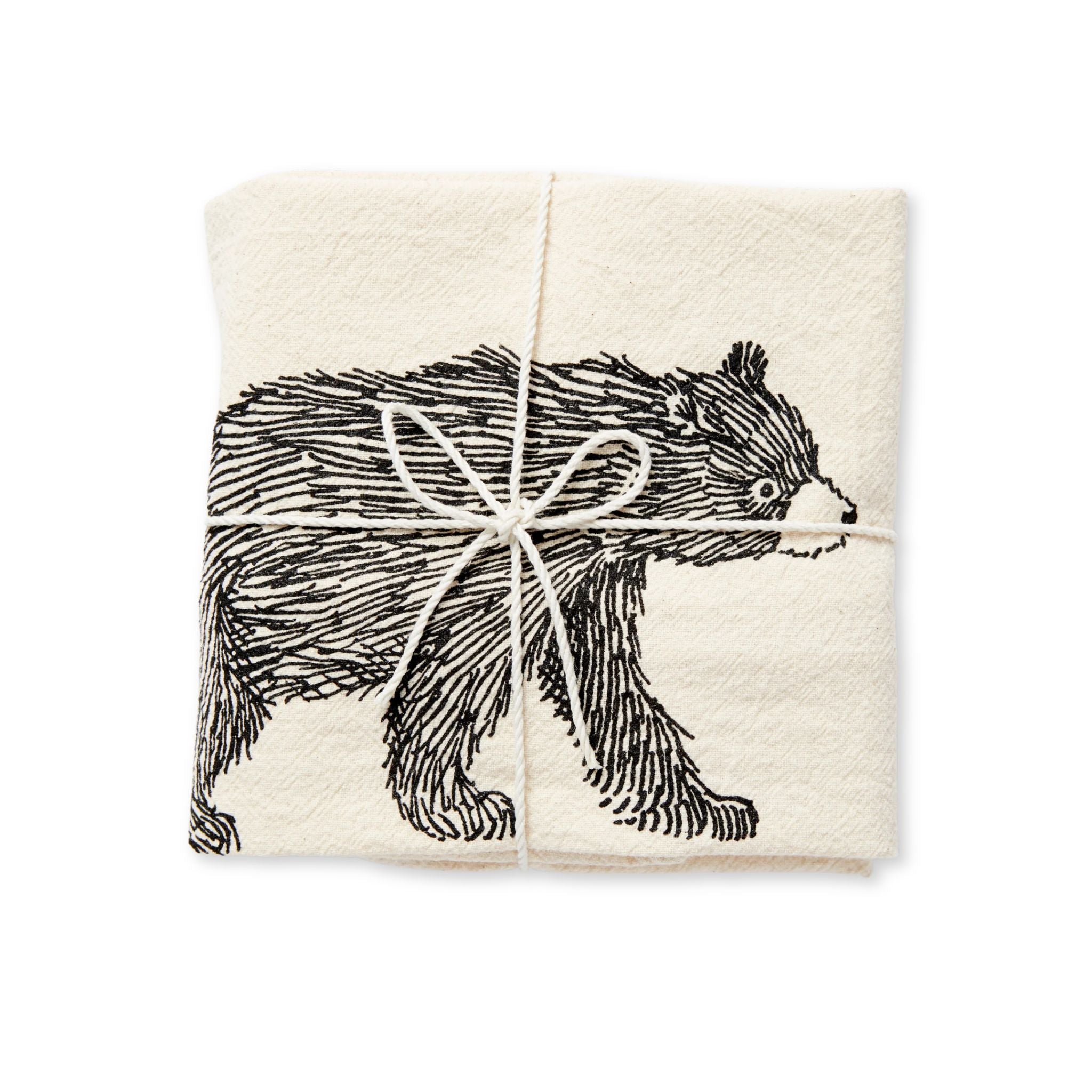 Bear Flour Sack Towel