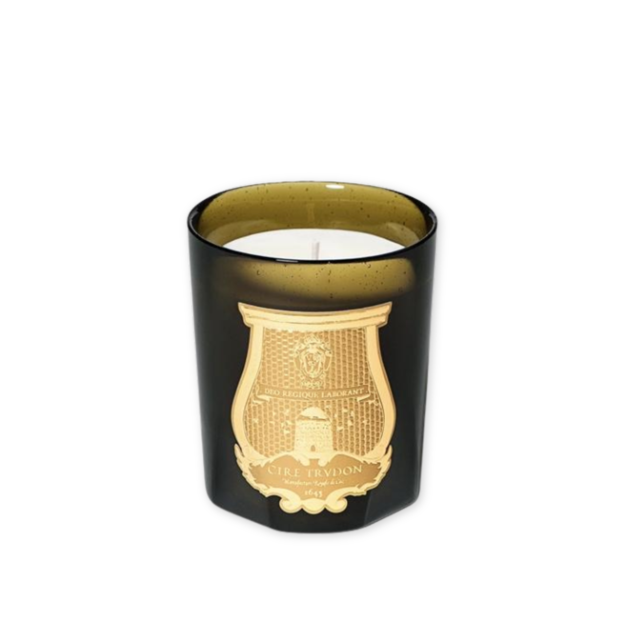 citrus and pine scented candle