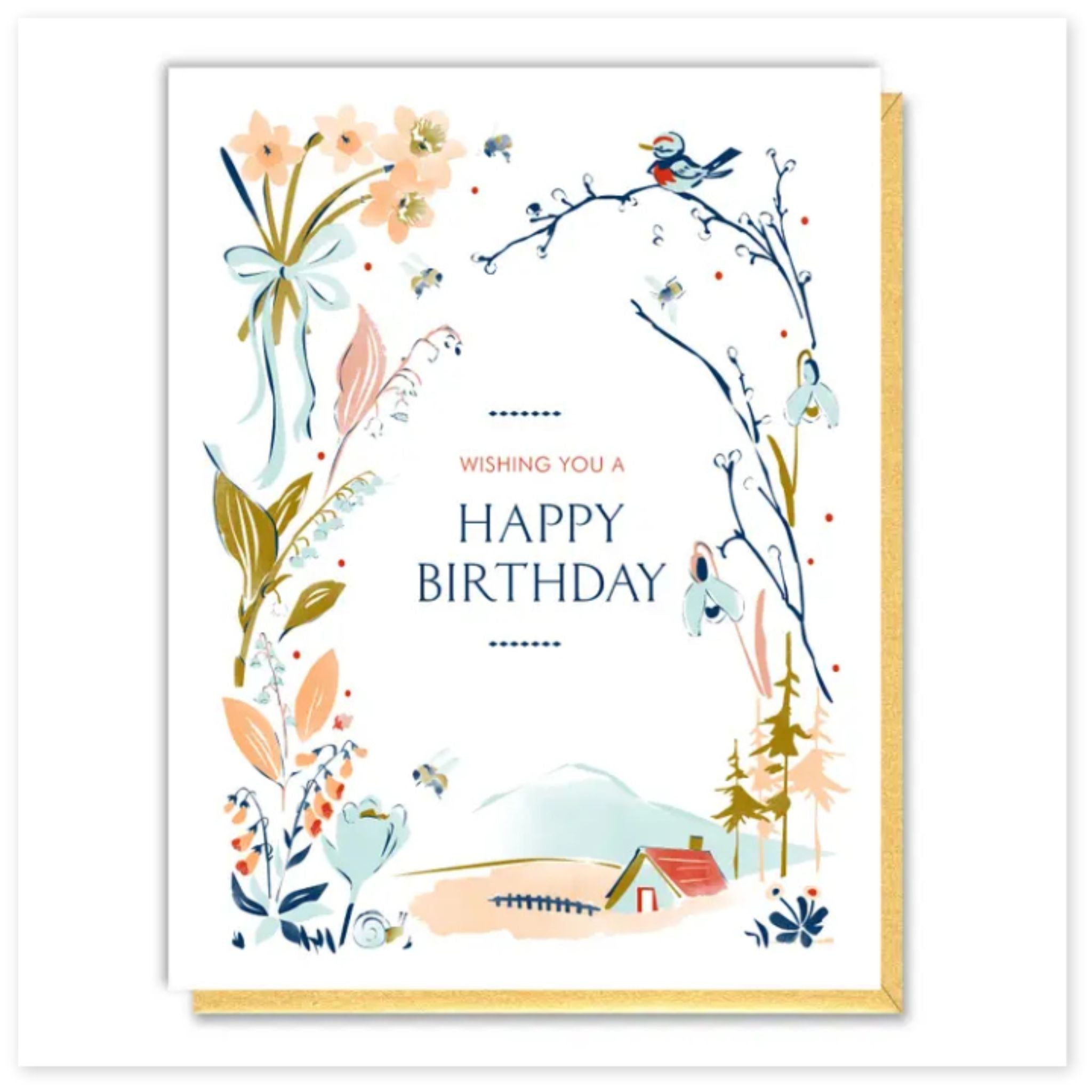 Countryside Birthday Card