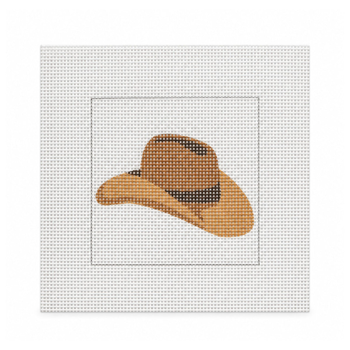 Cowboy hat needlepoint Kit