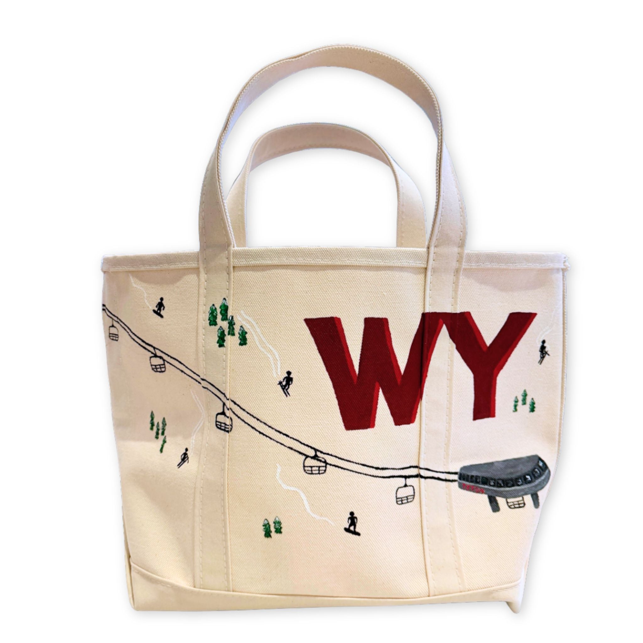 Jackson Hole Custom Painted Tote