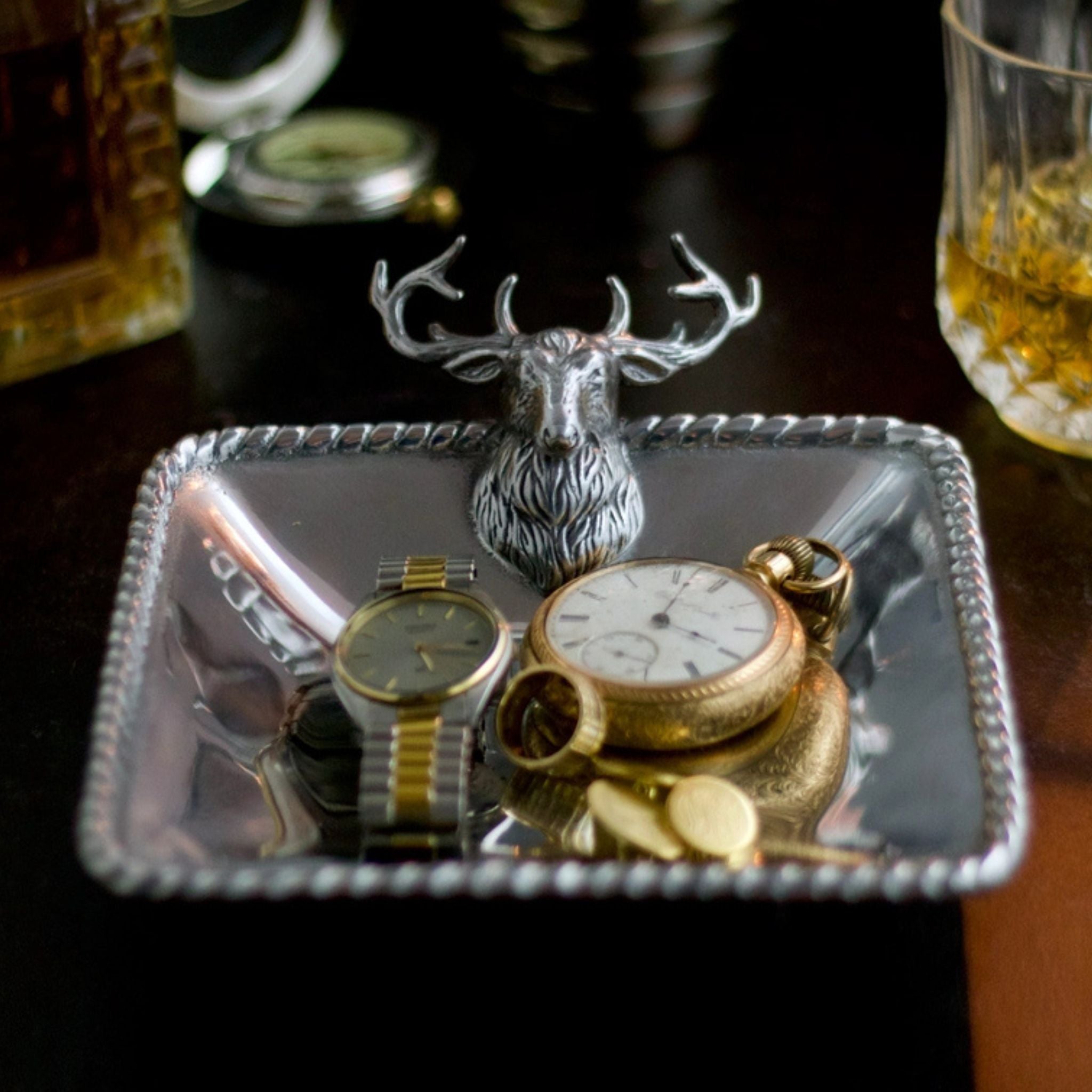 Stag Head Catch-all Bowl