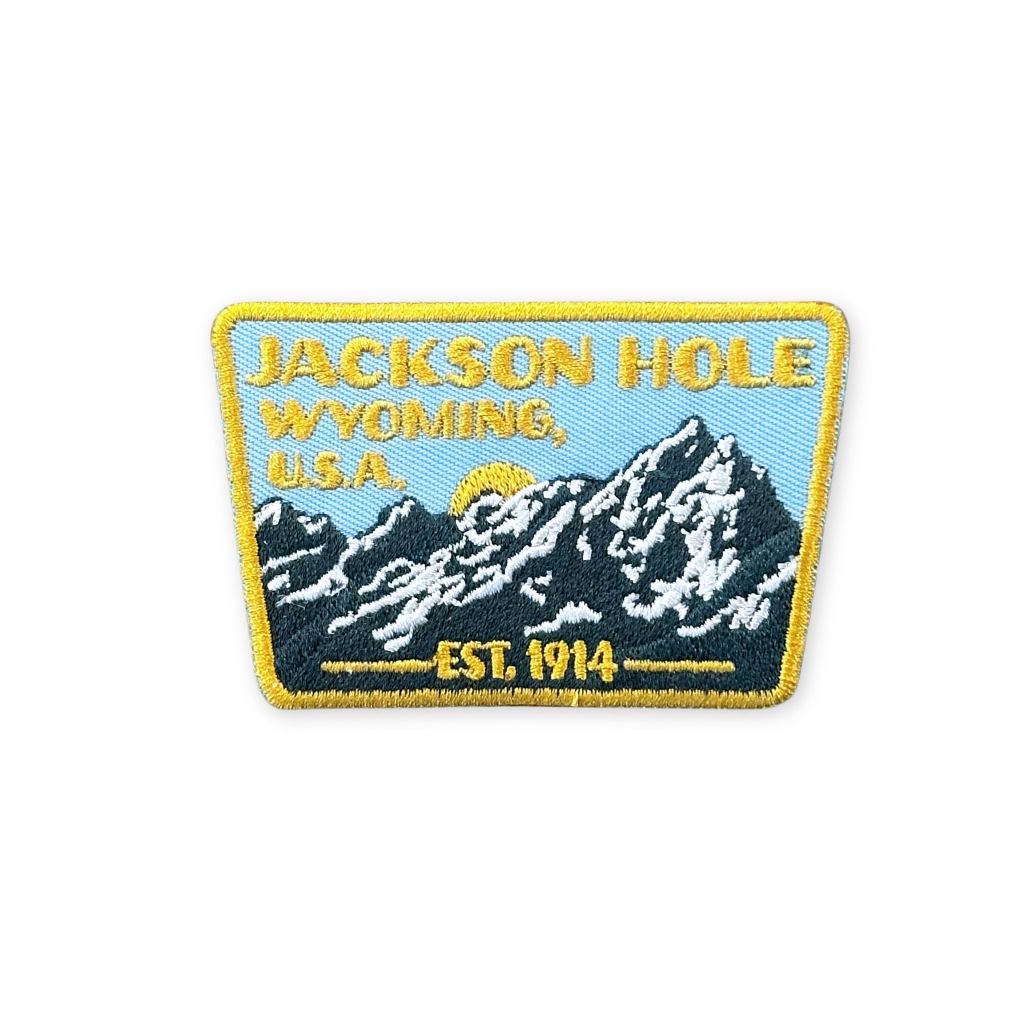 Jackson Hole 1914 Mountain Patch