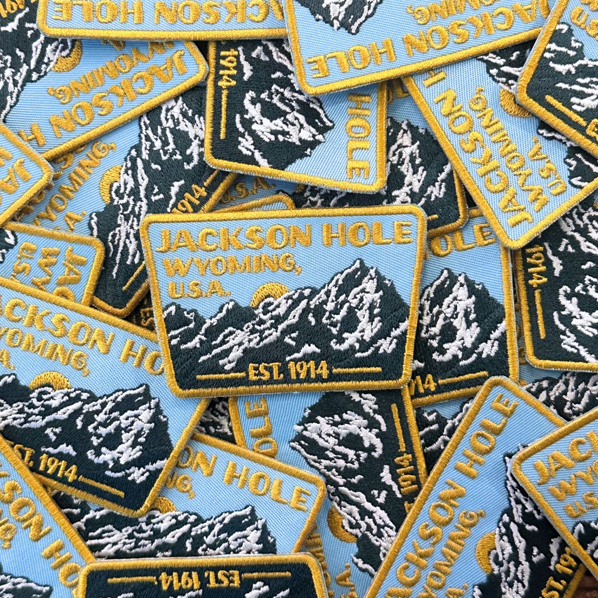 Jackson Hole 1914 Mountain Patch