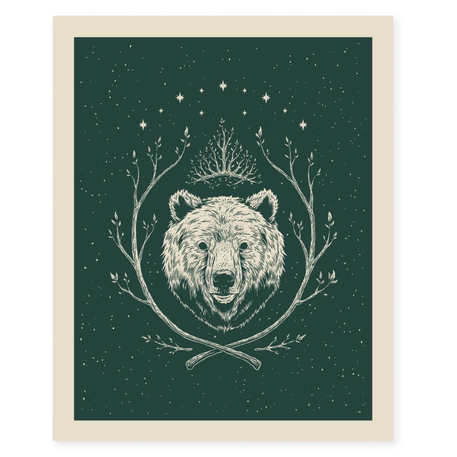 King Bear Print