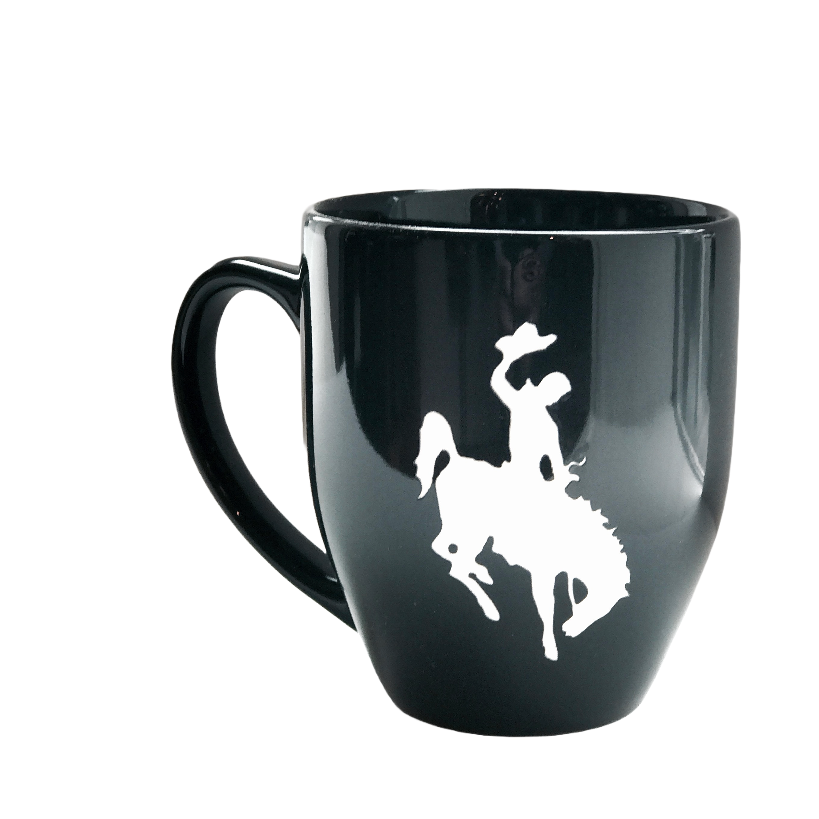 Sandblasted Bronco Coffee Mug