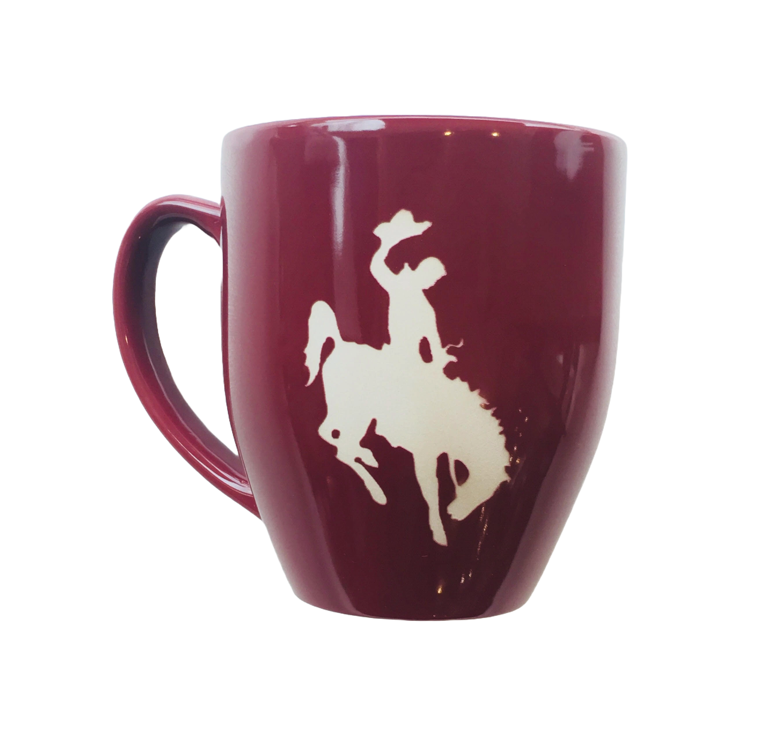 Sandblasted Bronco Coffee Mug