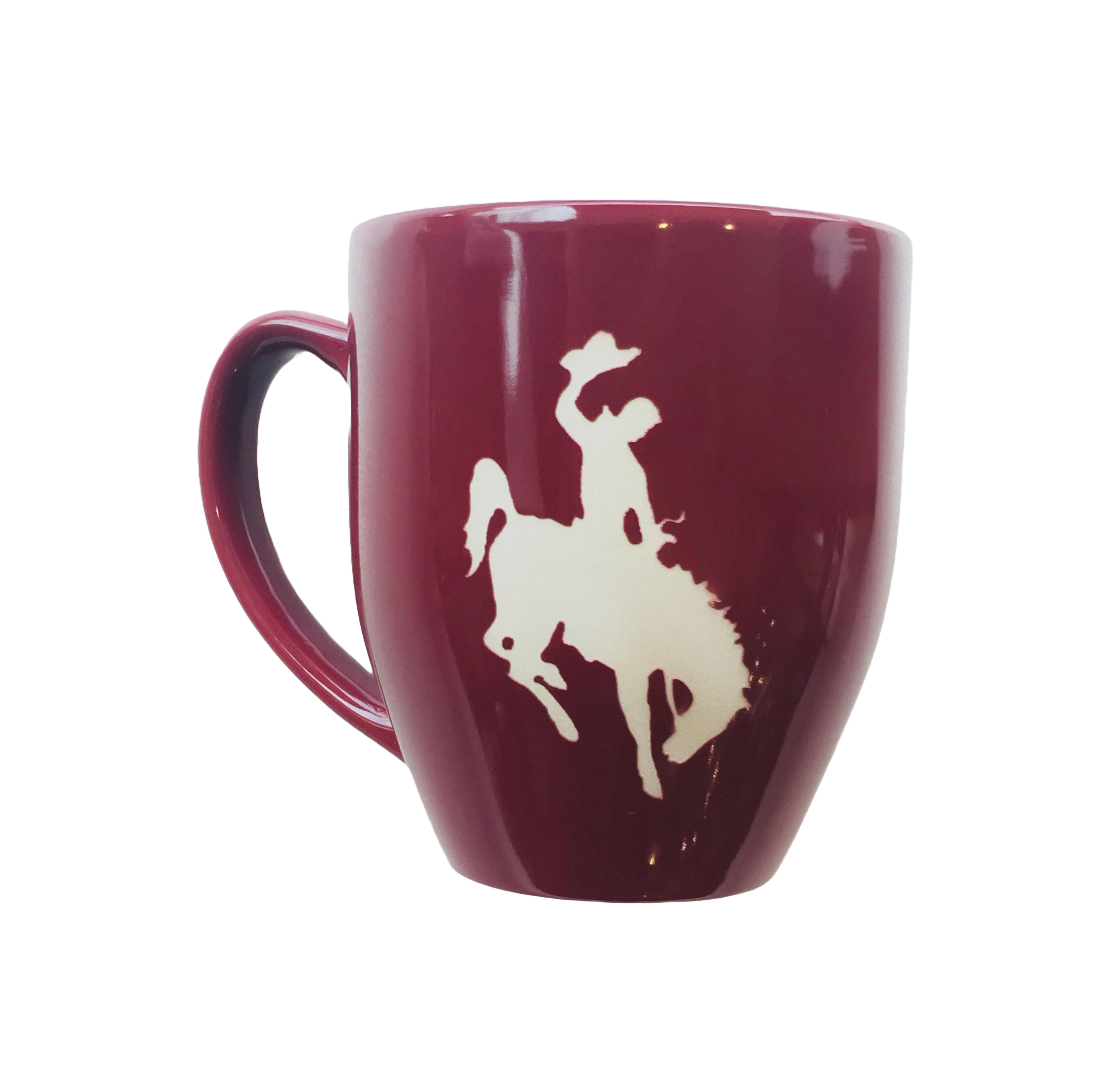 Sandblasted Bronco Coffee Mug