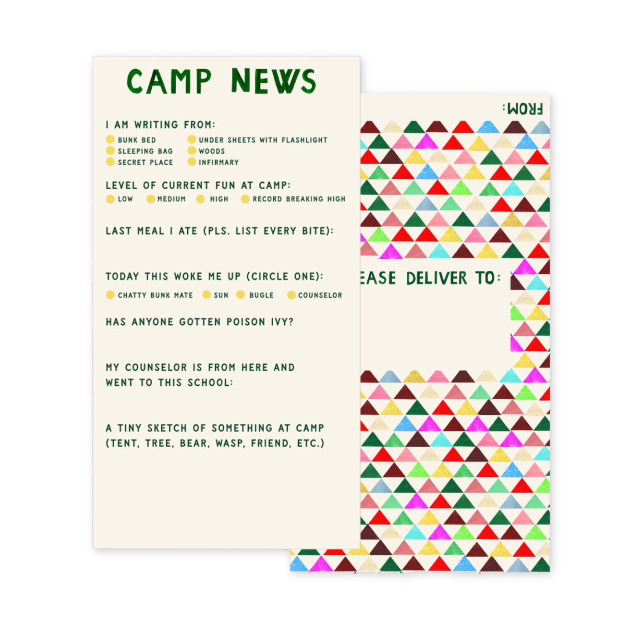 Mr. Boddington's Studio Letters From Camp Kit