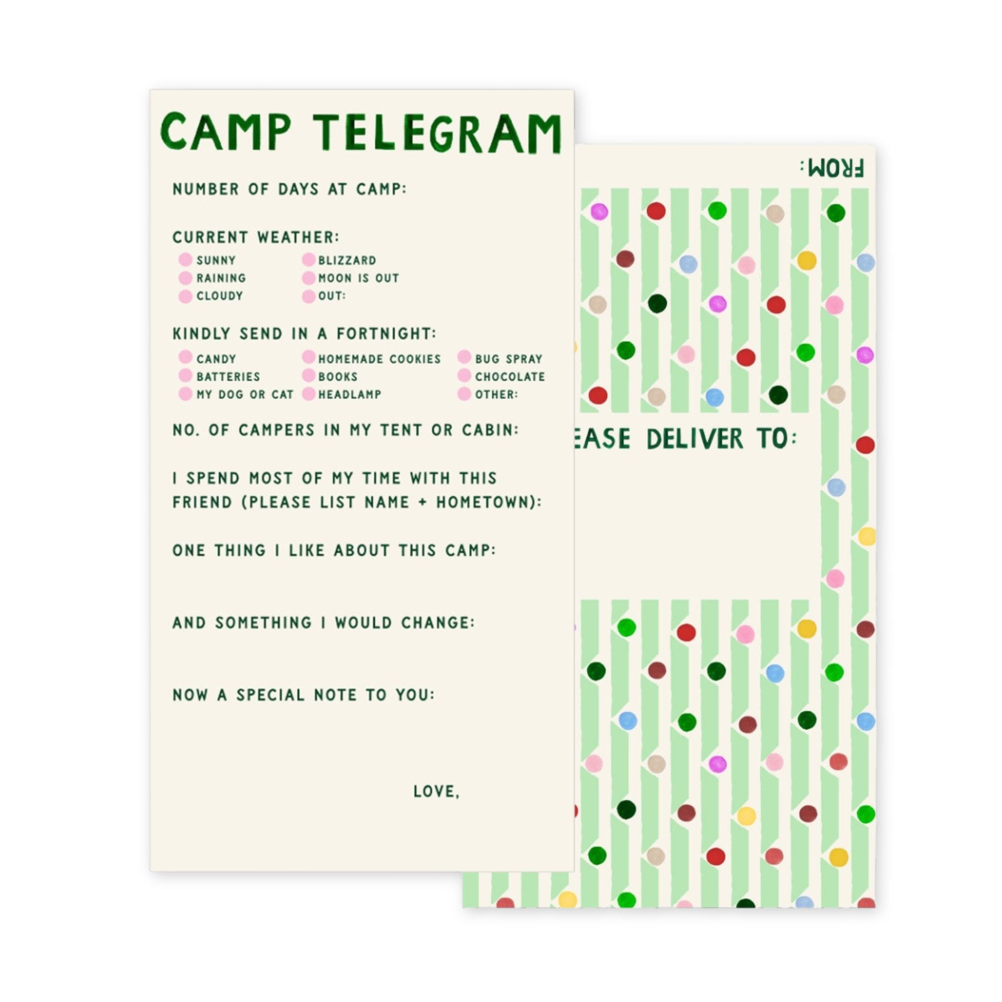 Mr. Boddington's Studio Letters From Camp Kit