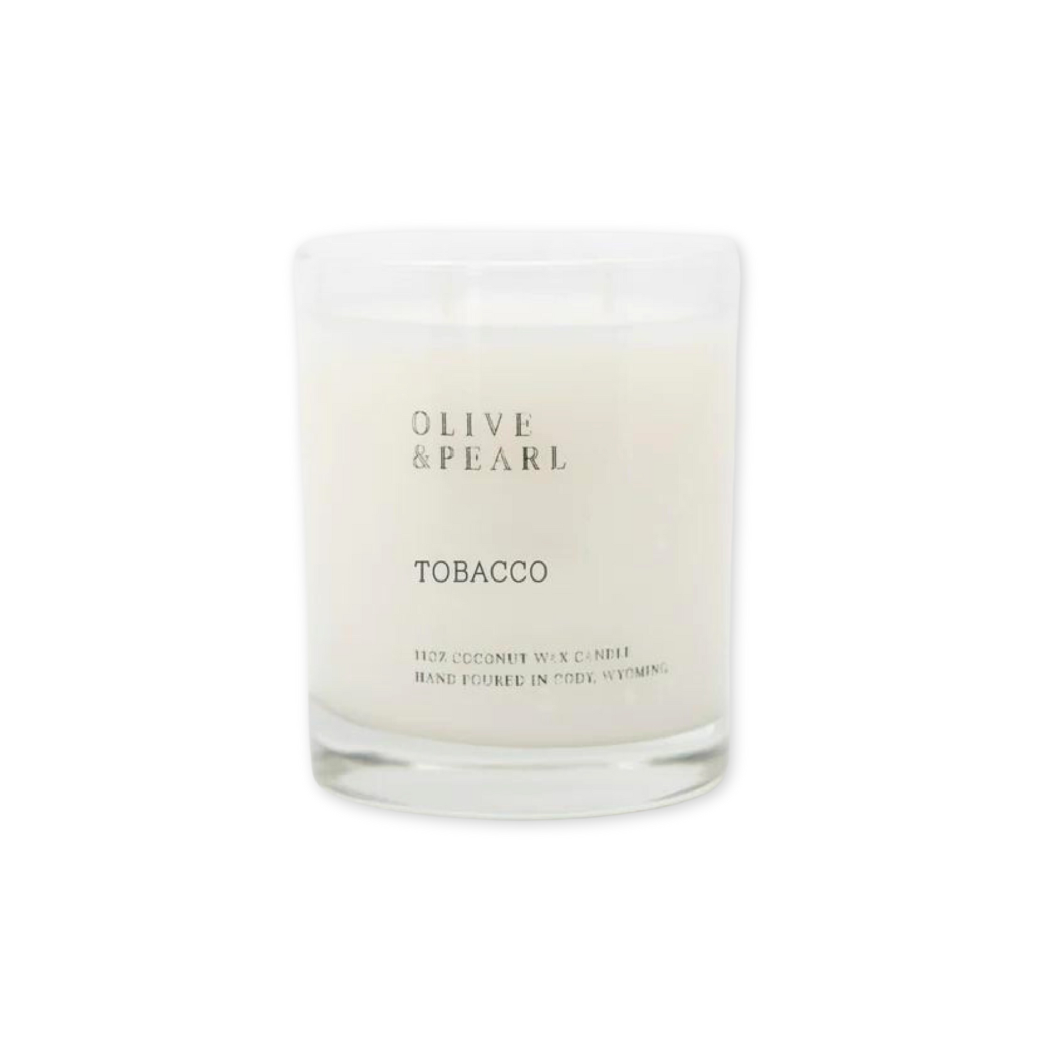 tobacco scented candle