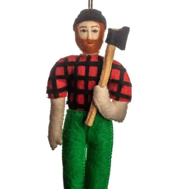 Lumberjack Ornament