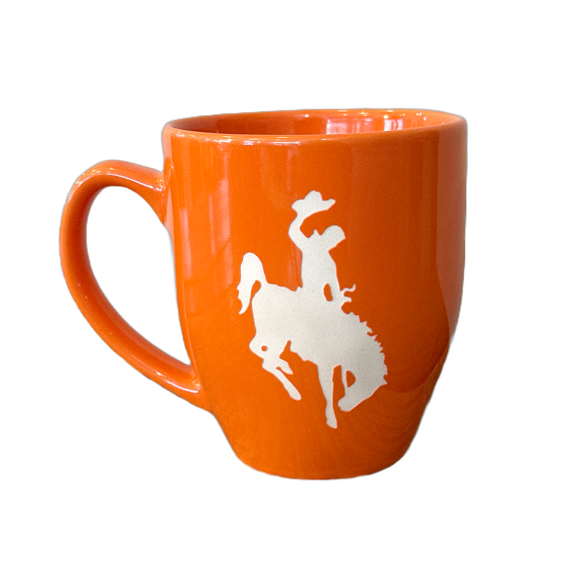 Sandblasted Bronco Coffee Mug