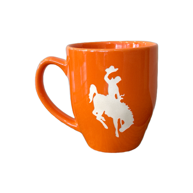 Sandblasted Bronco Coffee Mug