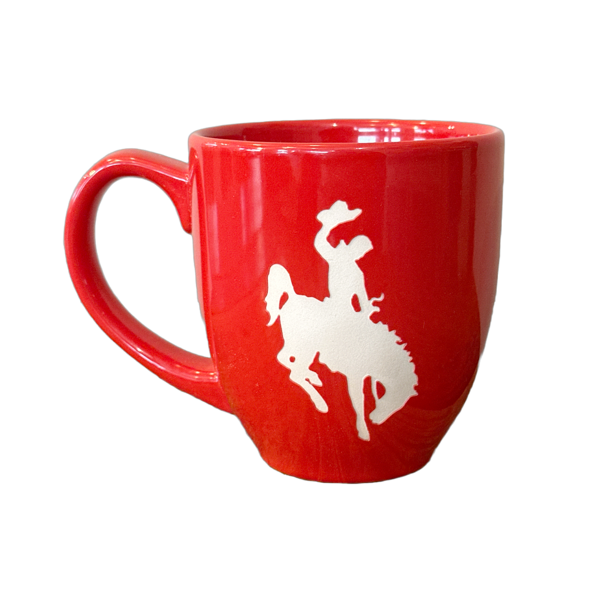 Sandblasted Bronco Coffee Mug