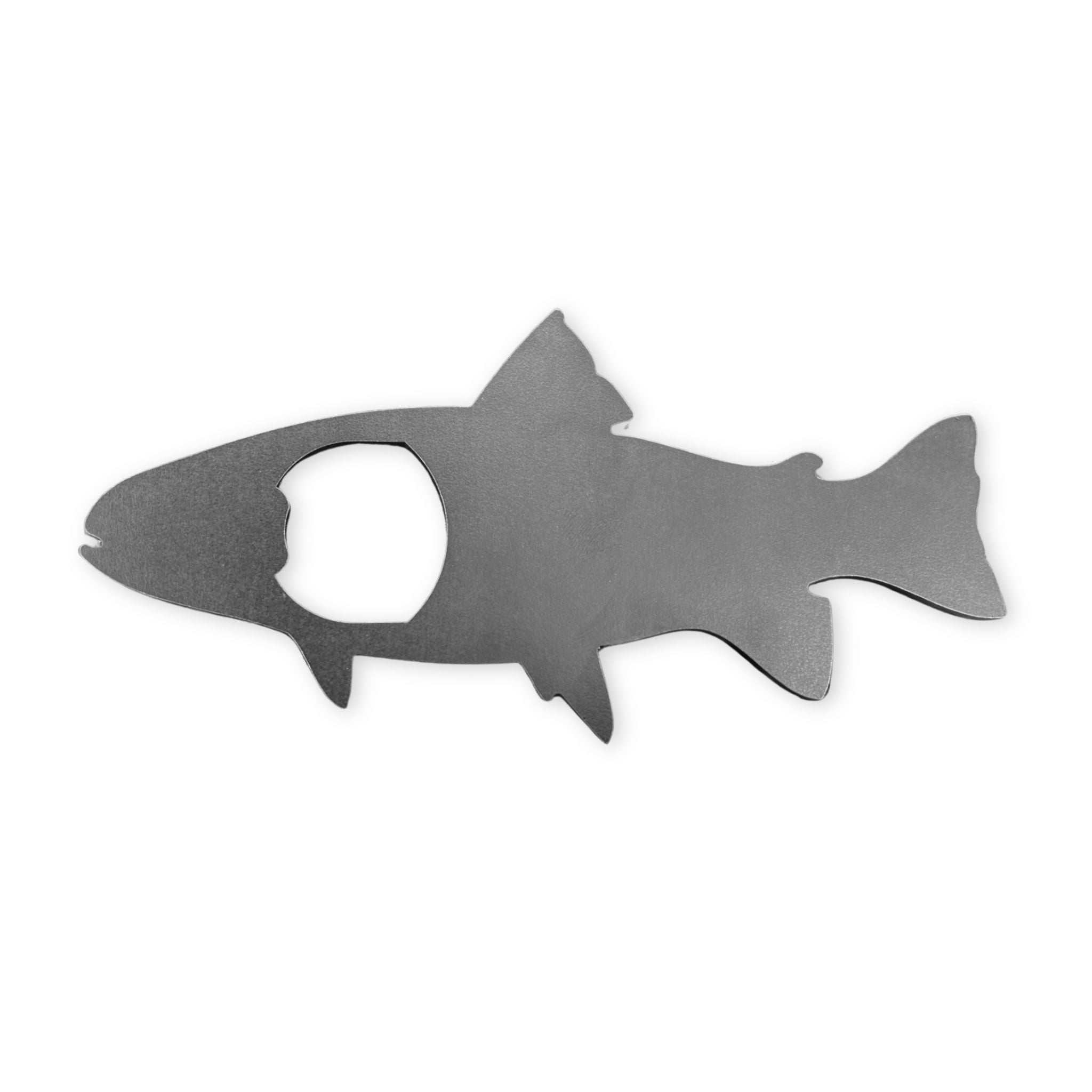 Metal Bottle Opener - Trout