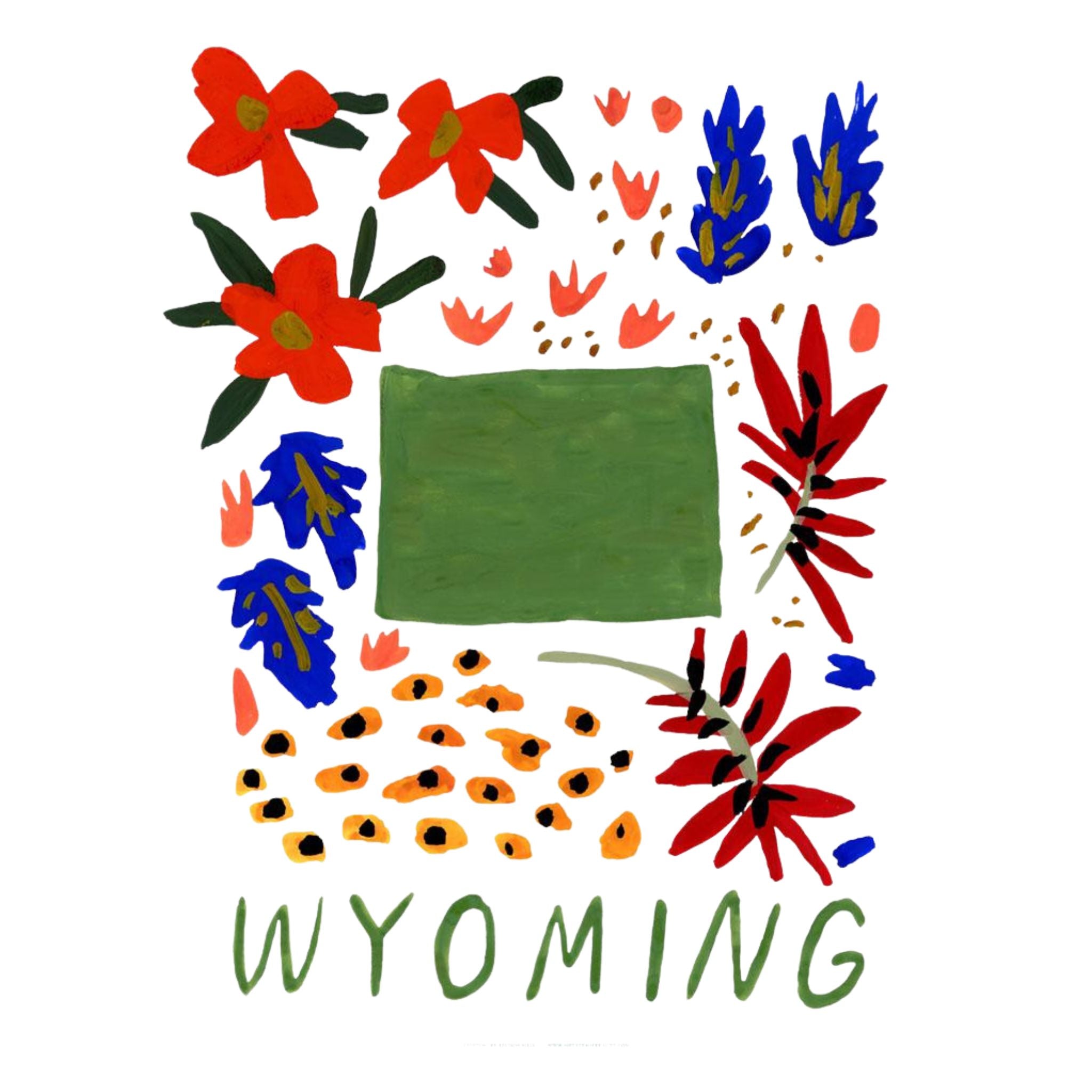 Wyoming Print