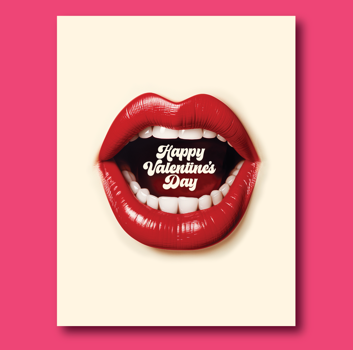 Lips Happy Valentine's