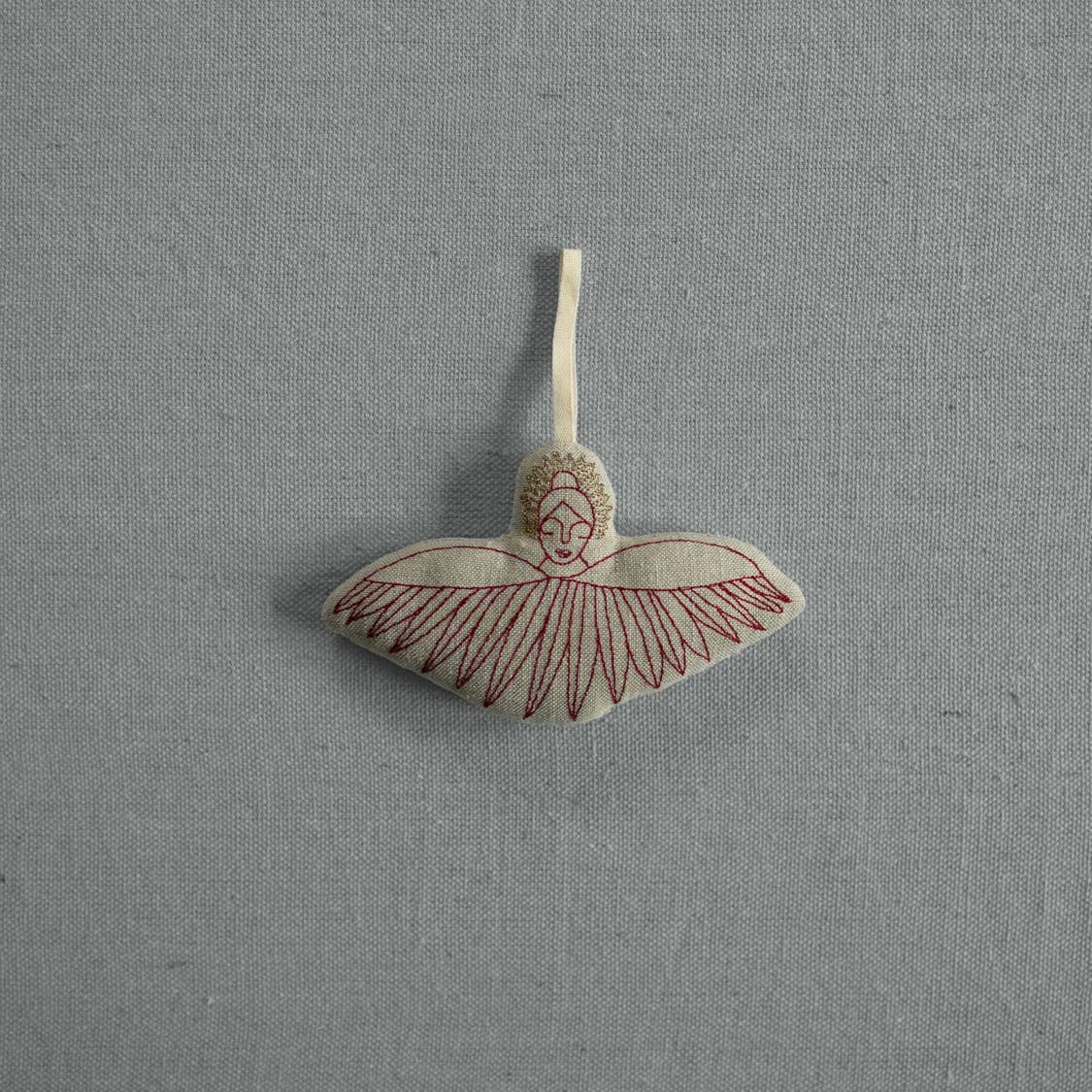 Cupid's Bow - Cotton Ornament