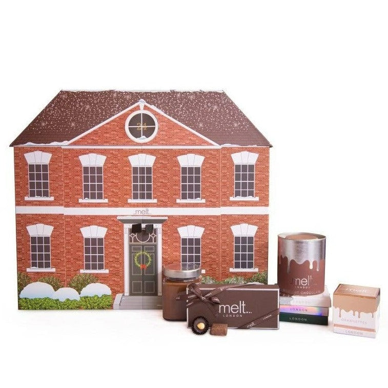 Holland Park Chocolate Advent Calendar, handmade chocolates by Melt Chocolates, Mountain Dandy Jackson Hole, Wyoming