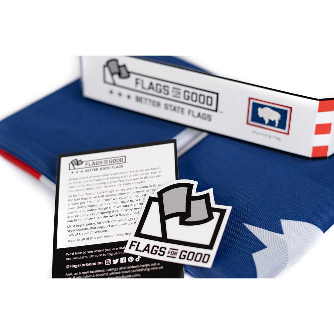 The Wyoming State Flag