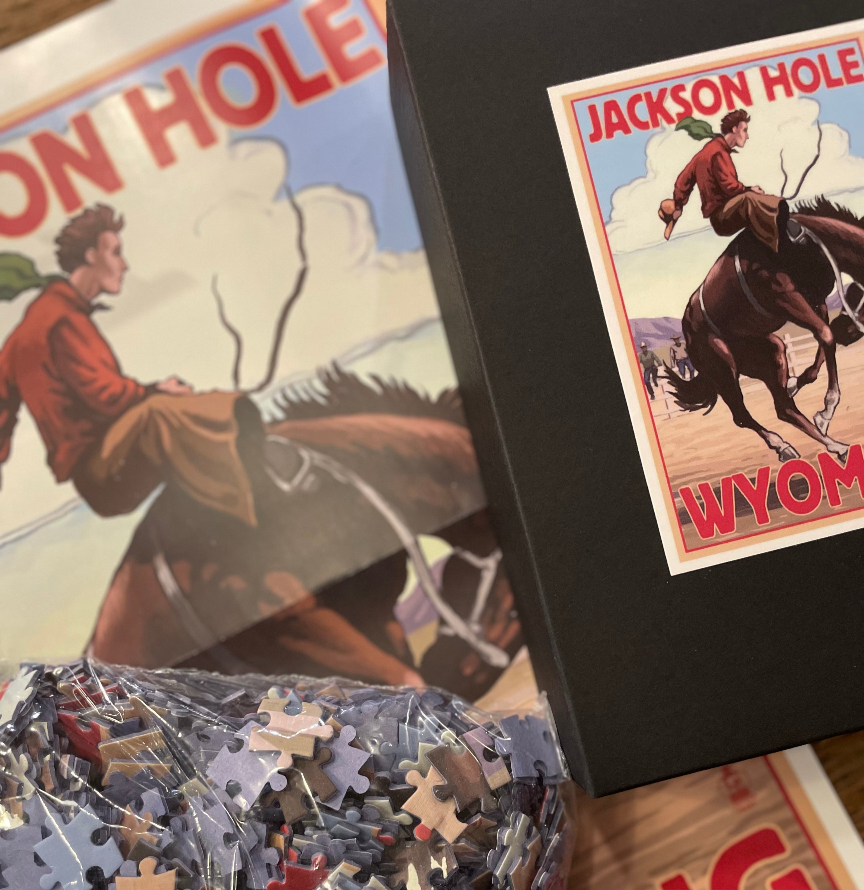 Jackson Hole Vintage Rodeo Puzzle