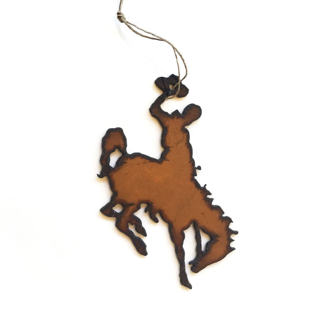 Rusted Metal Christmas Ornaments