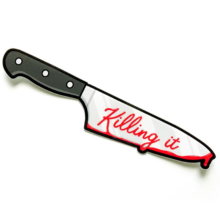 Killing It Sticker
