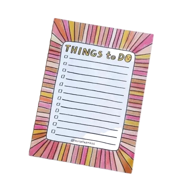 Things to Do Notepad