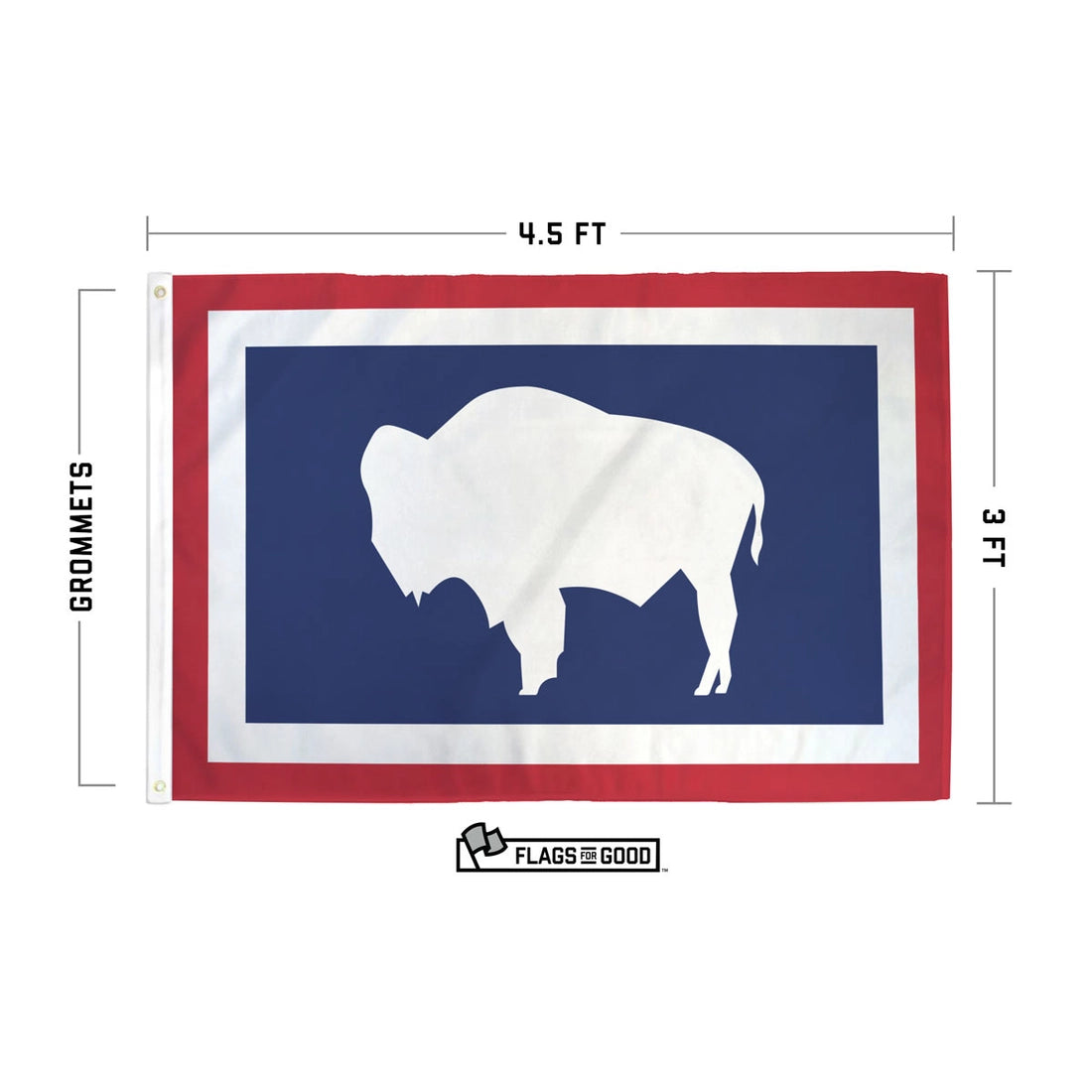 The Wyoming State Flag