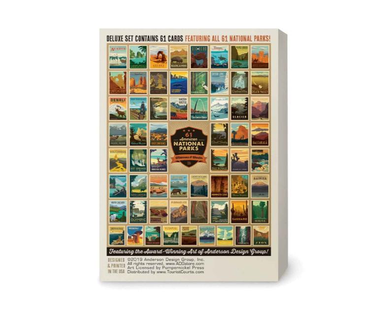 National Park Postcard Set