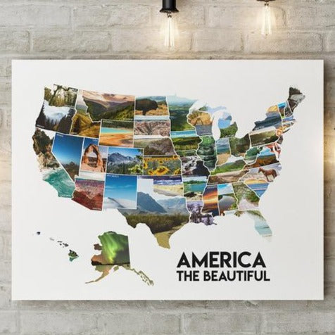 United States Scratch-Off Map