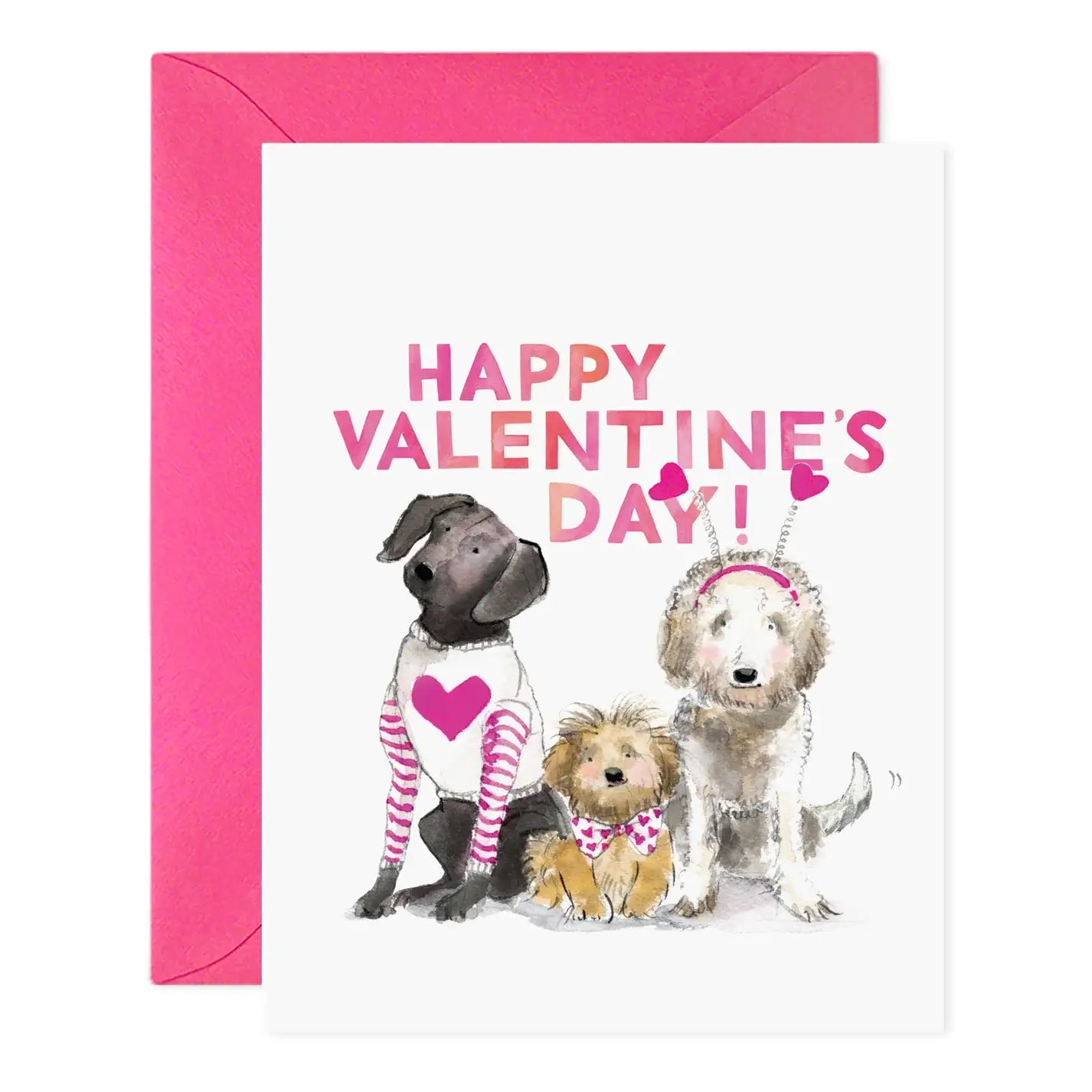 Valentine's Doggies Card