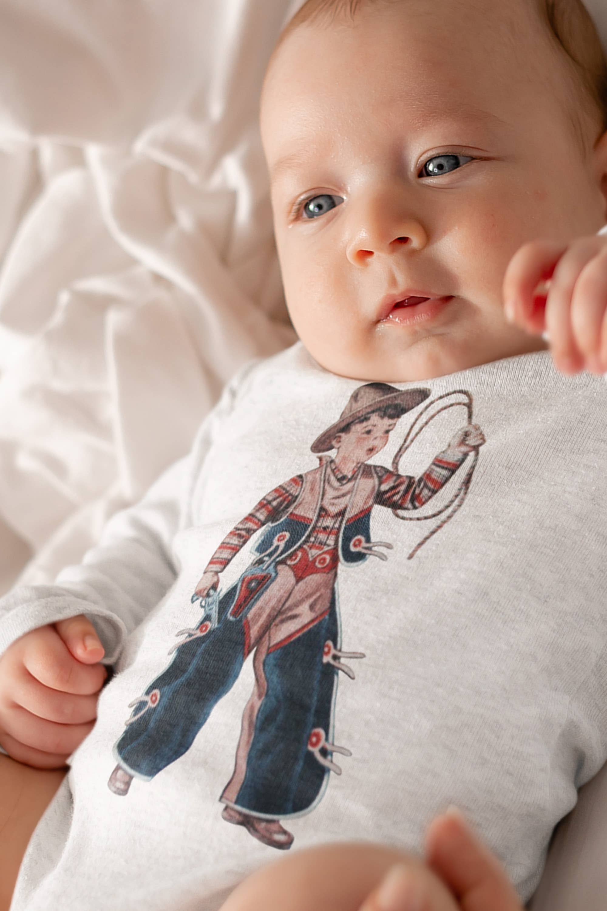 Cowboy Roper Baby Onesie