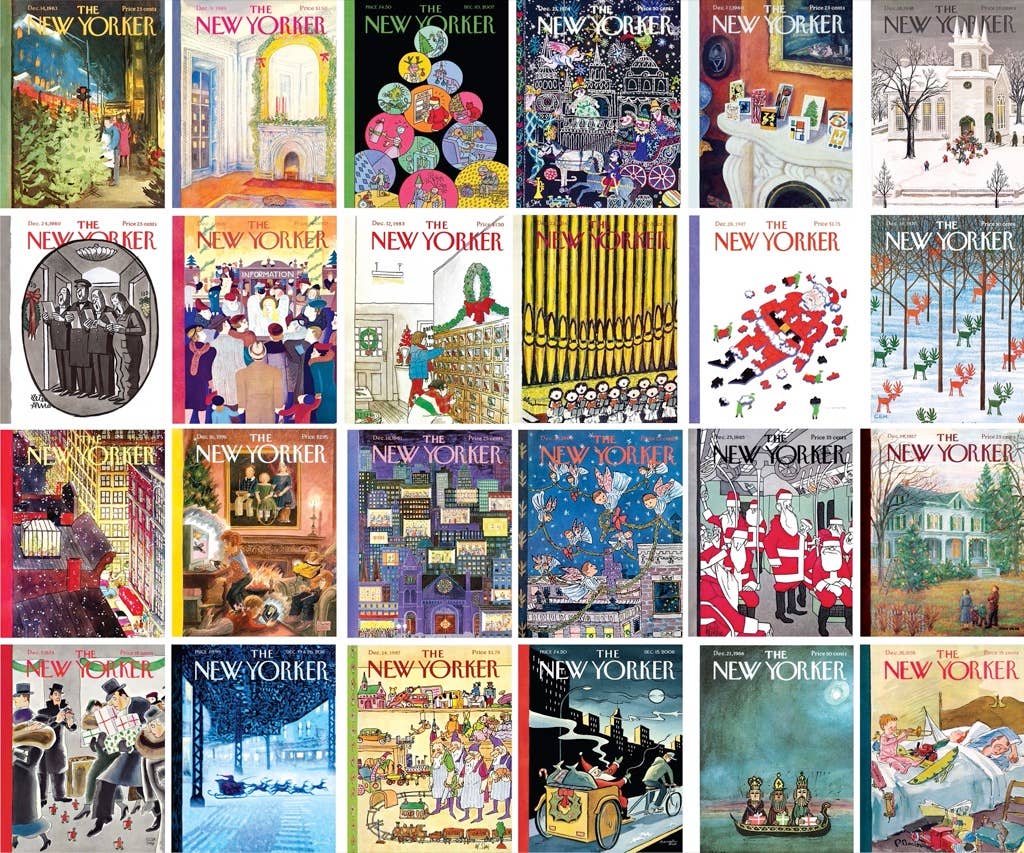 New Yorker Advent Calendar - Set of 24 Mini Puzzle