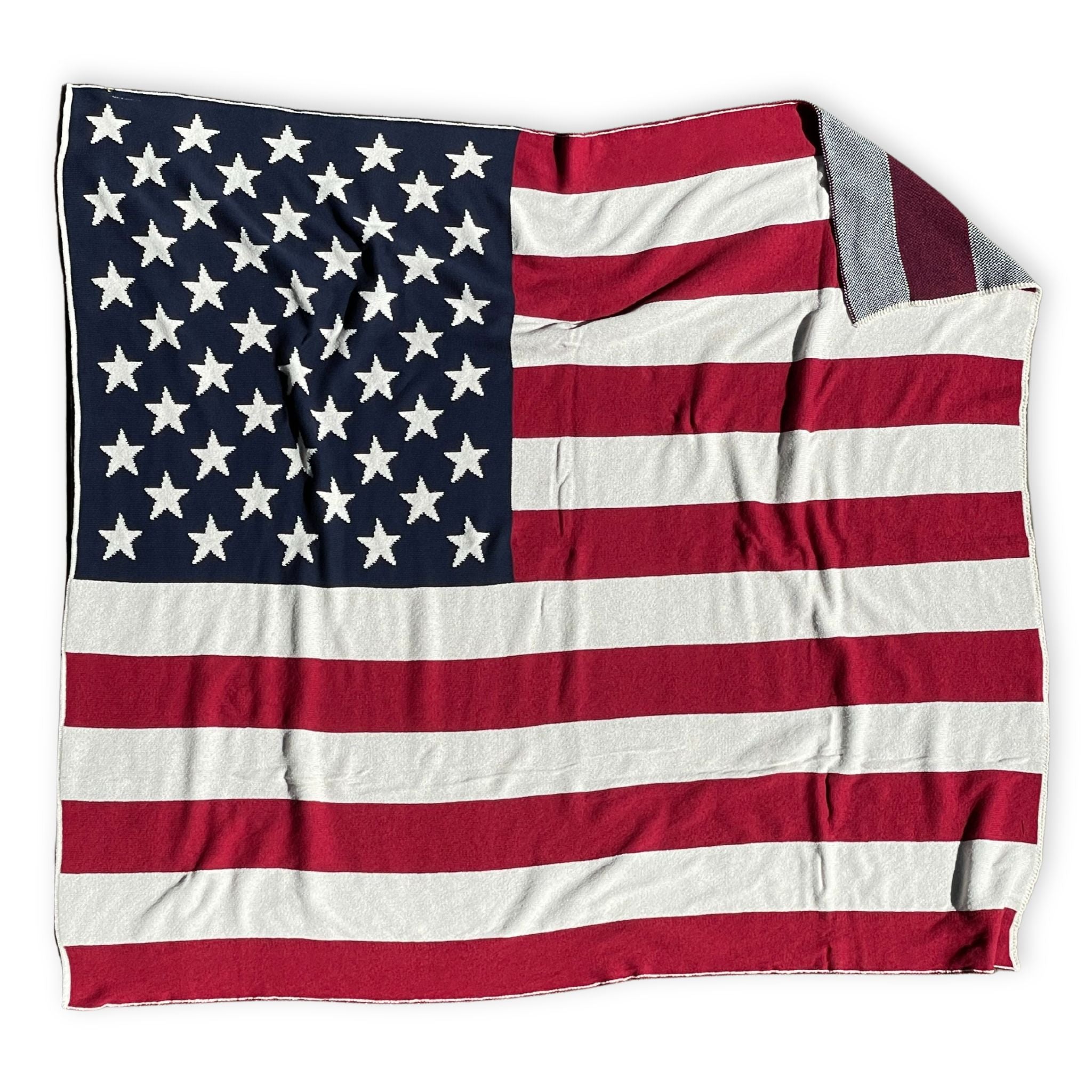 US Flag Throw Blanket