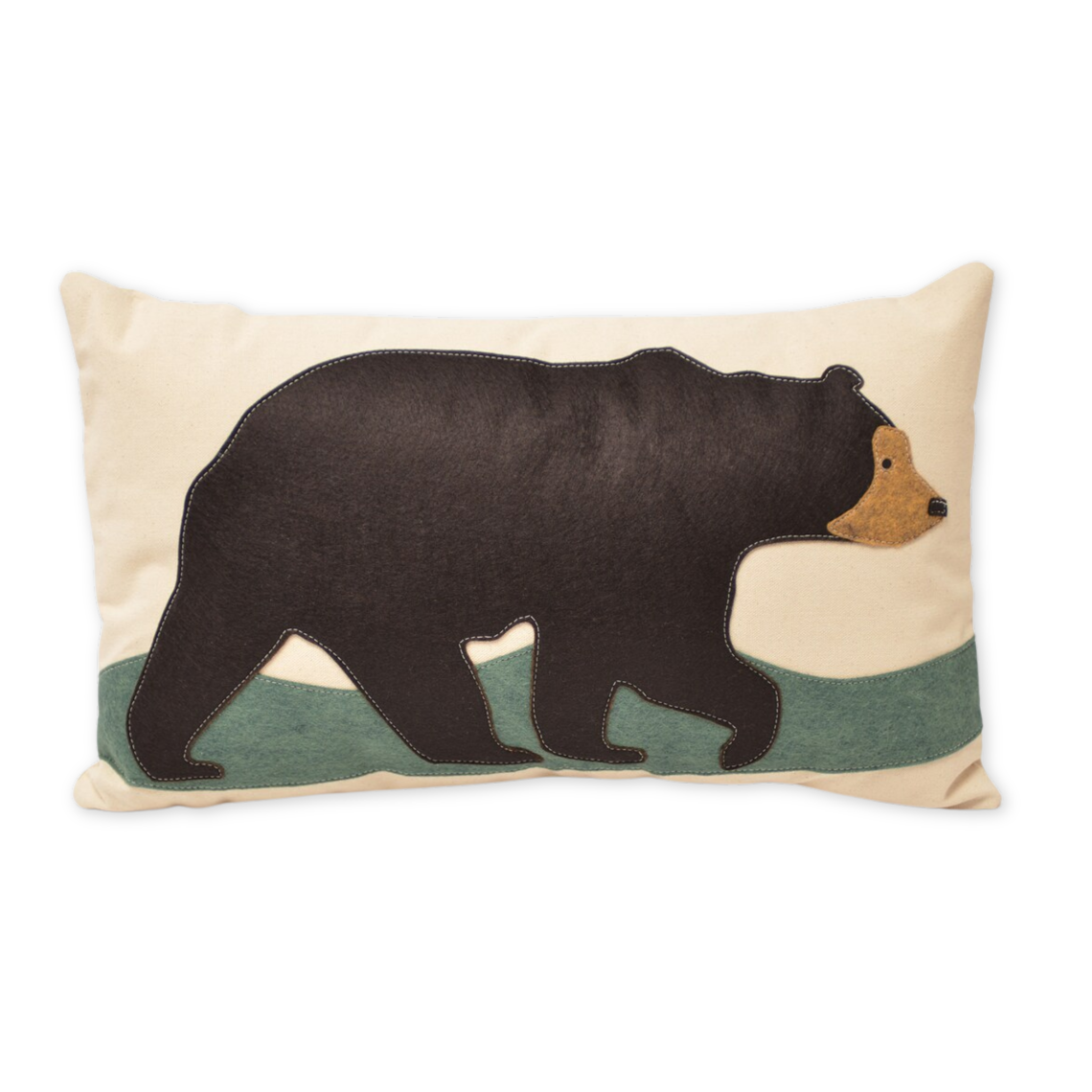 Bear Lumber Pillow