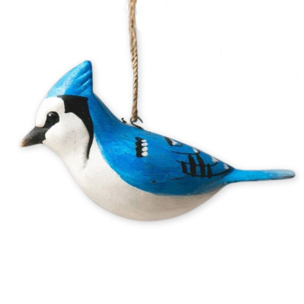 Blue Bird Ornament on a string