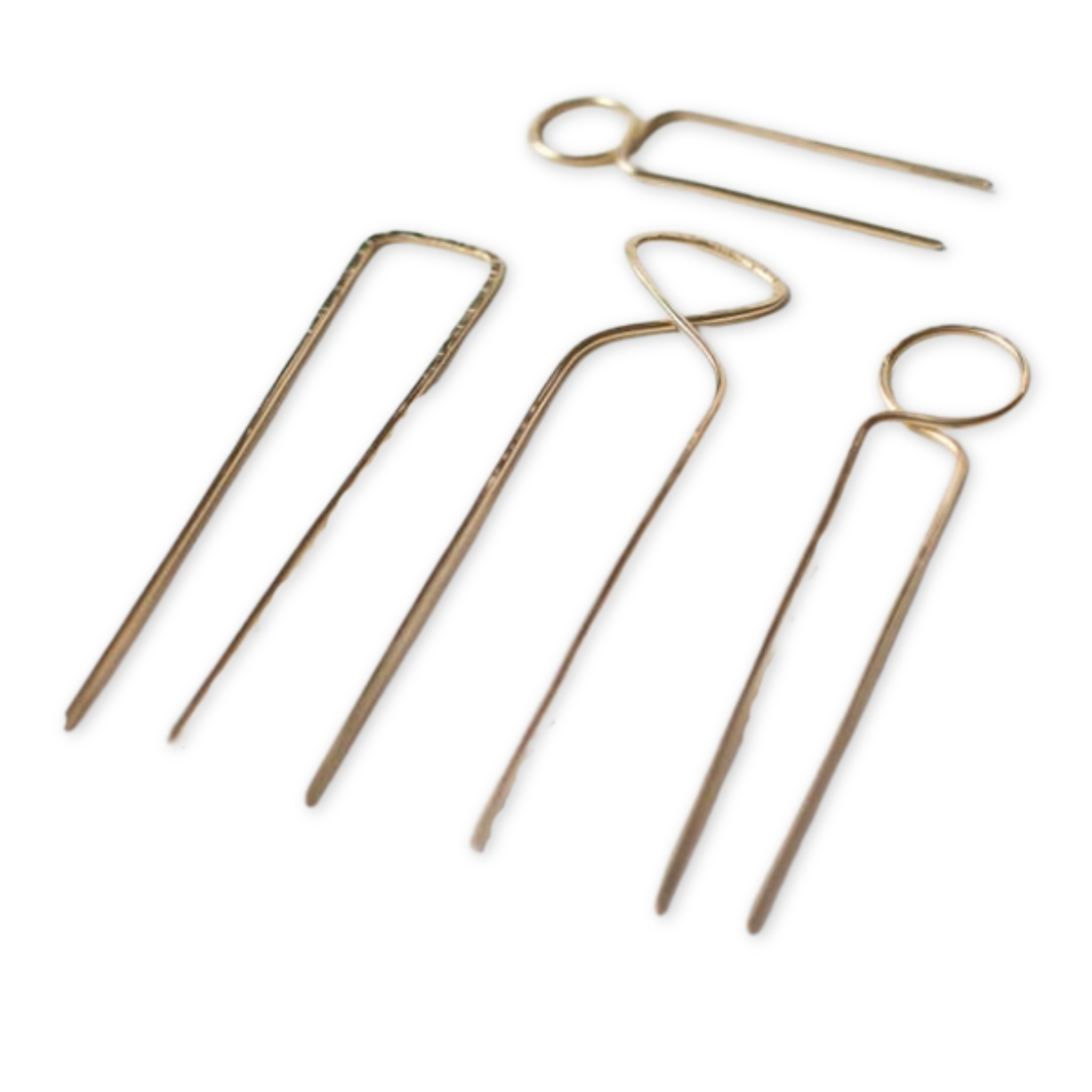 Brass Hair Sticks