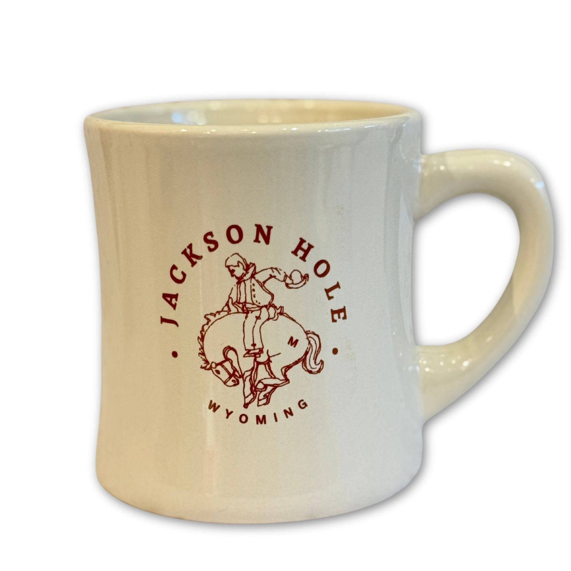 Diner Mug Jackson Hole Red