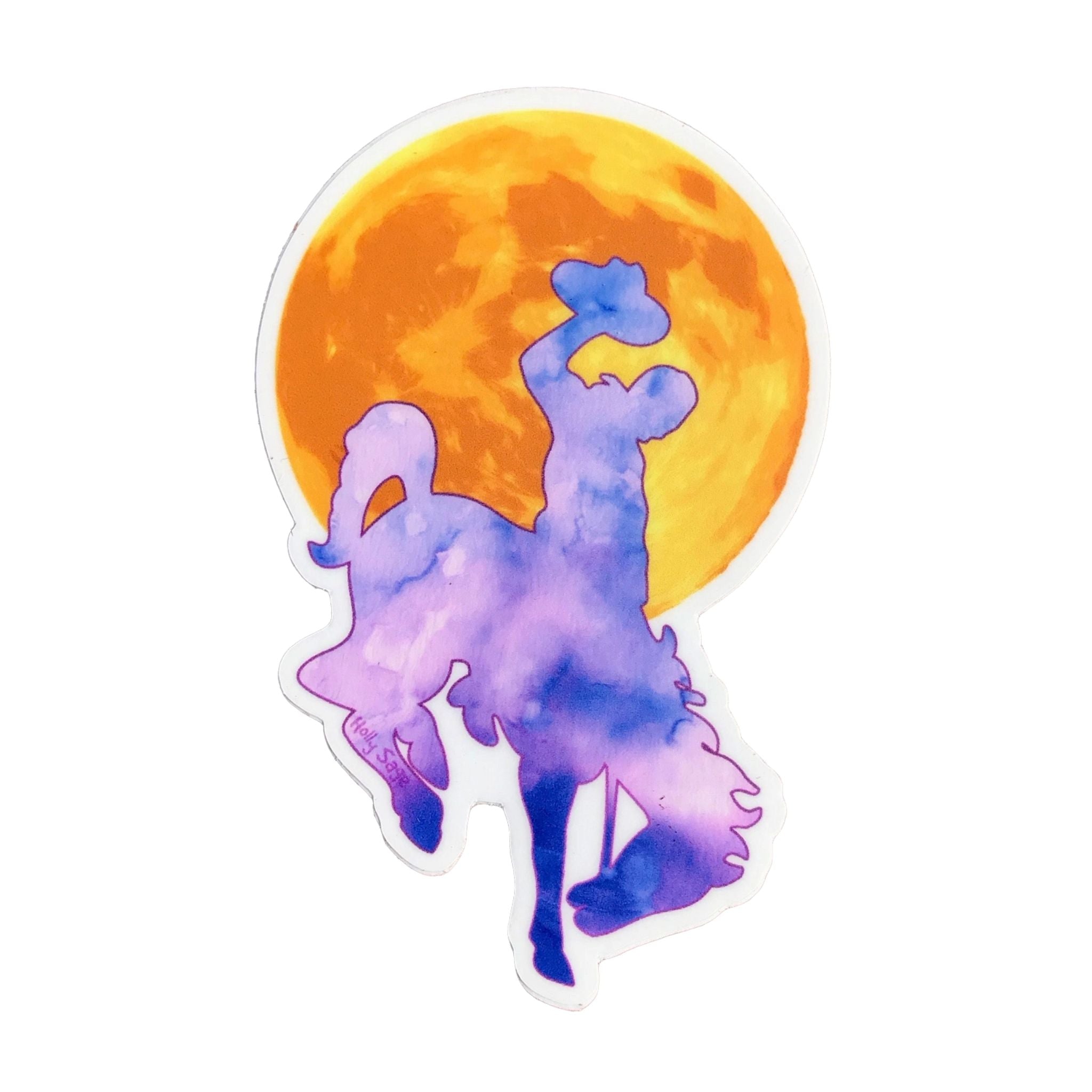 Bronco Moon Sticker