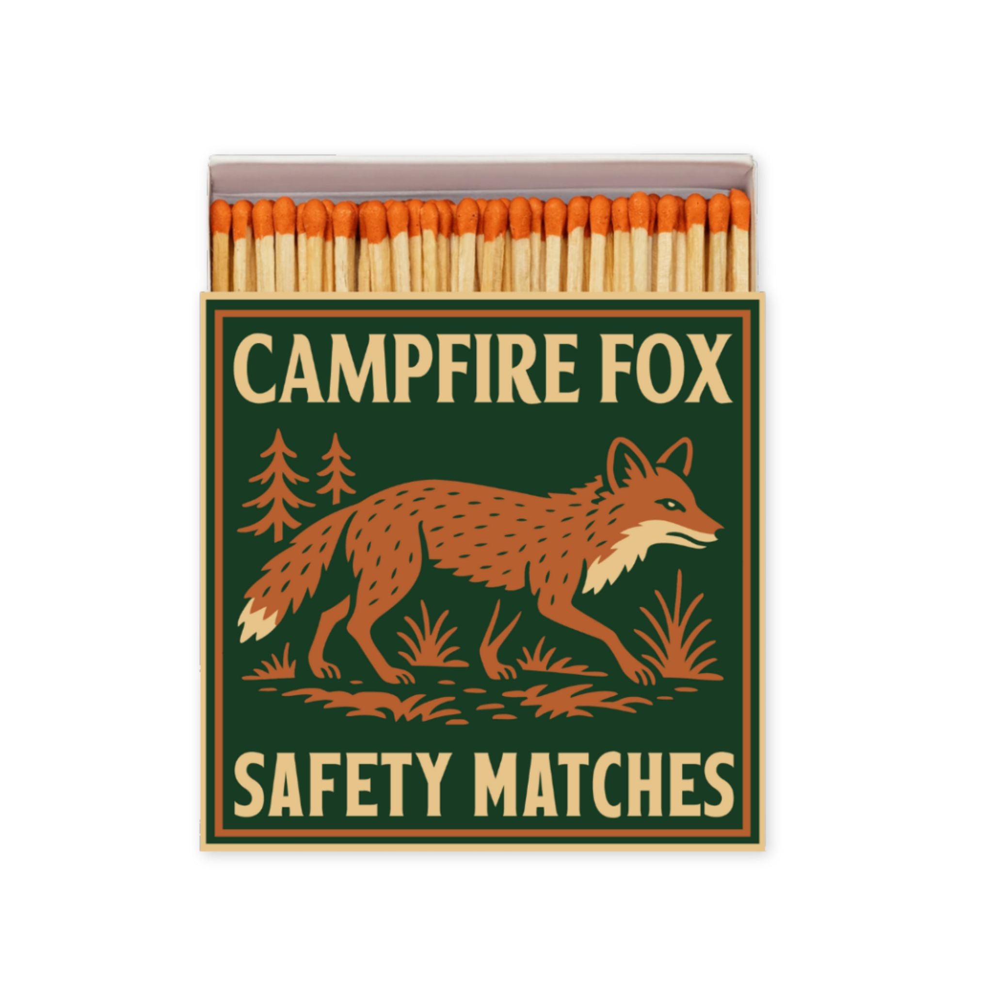 Campfire Fox Safety Matches