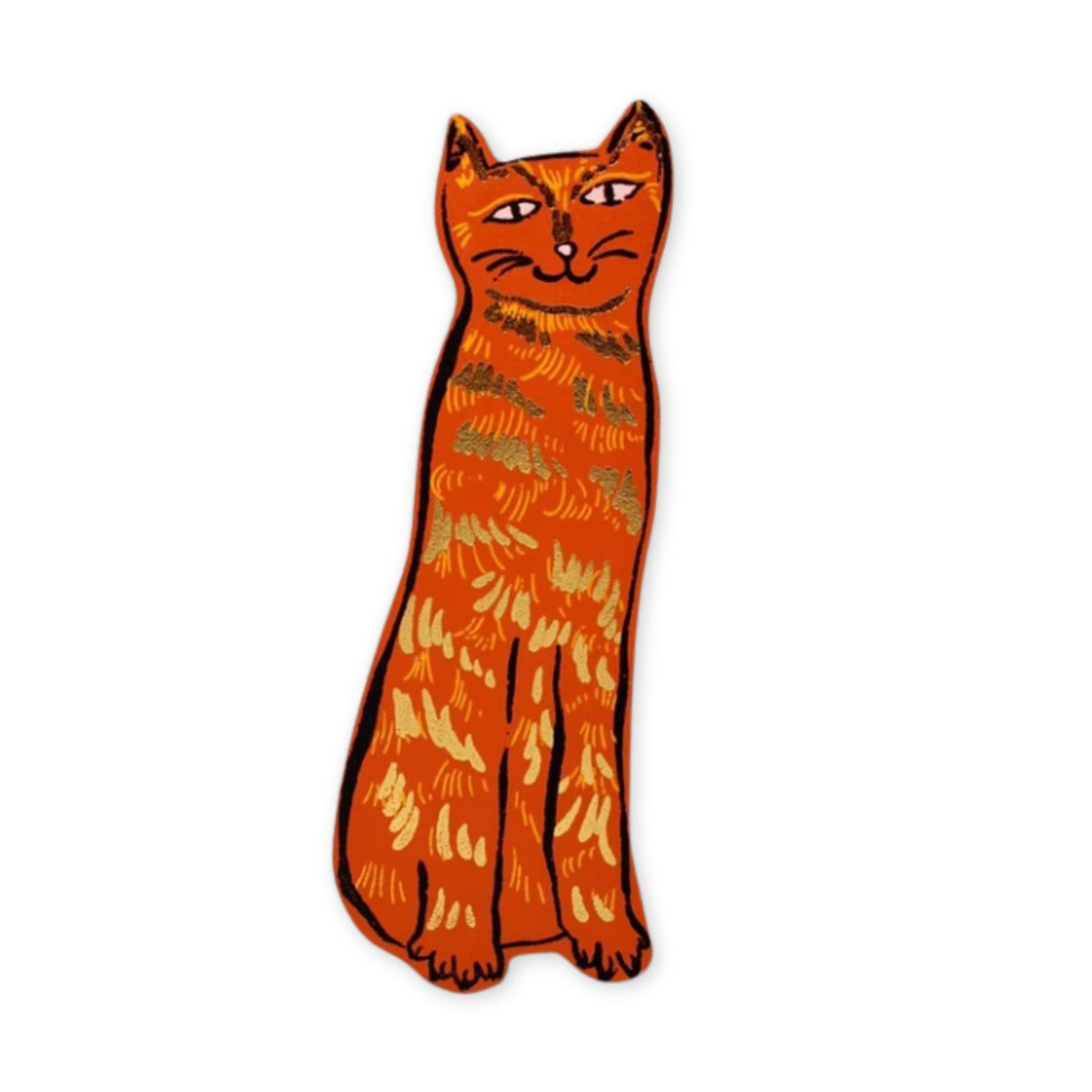 Orange Cat Bookmark