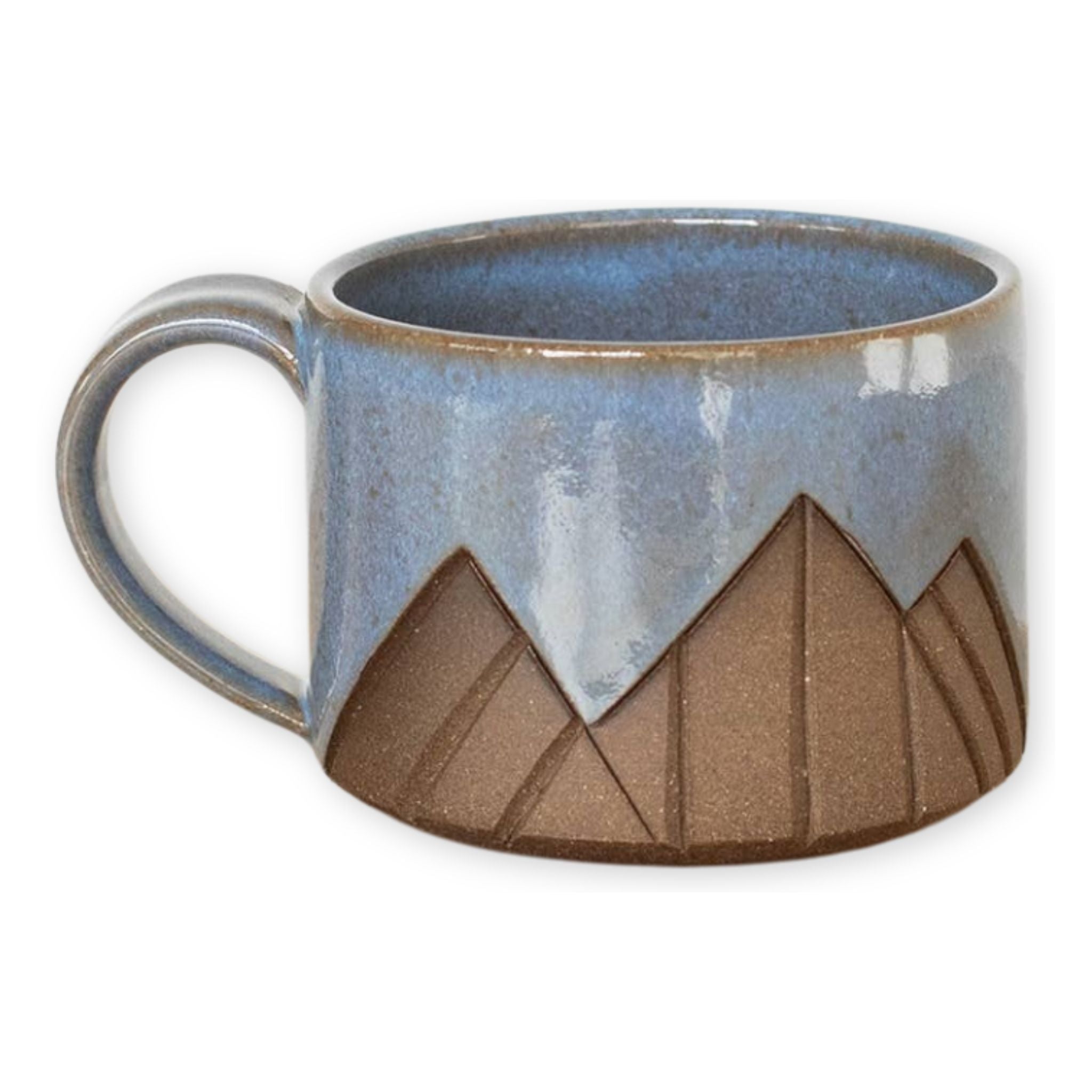 Handmade Mug with Blue