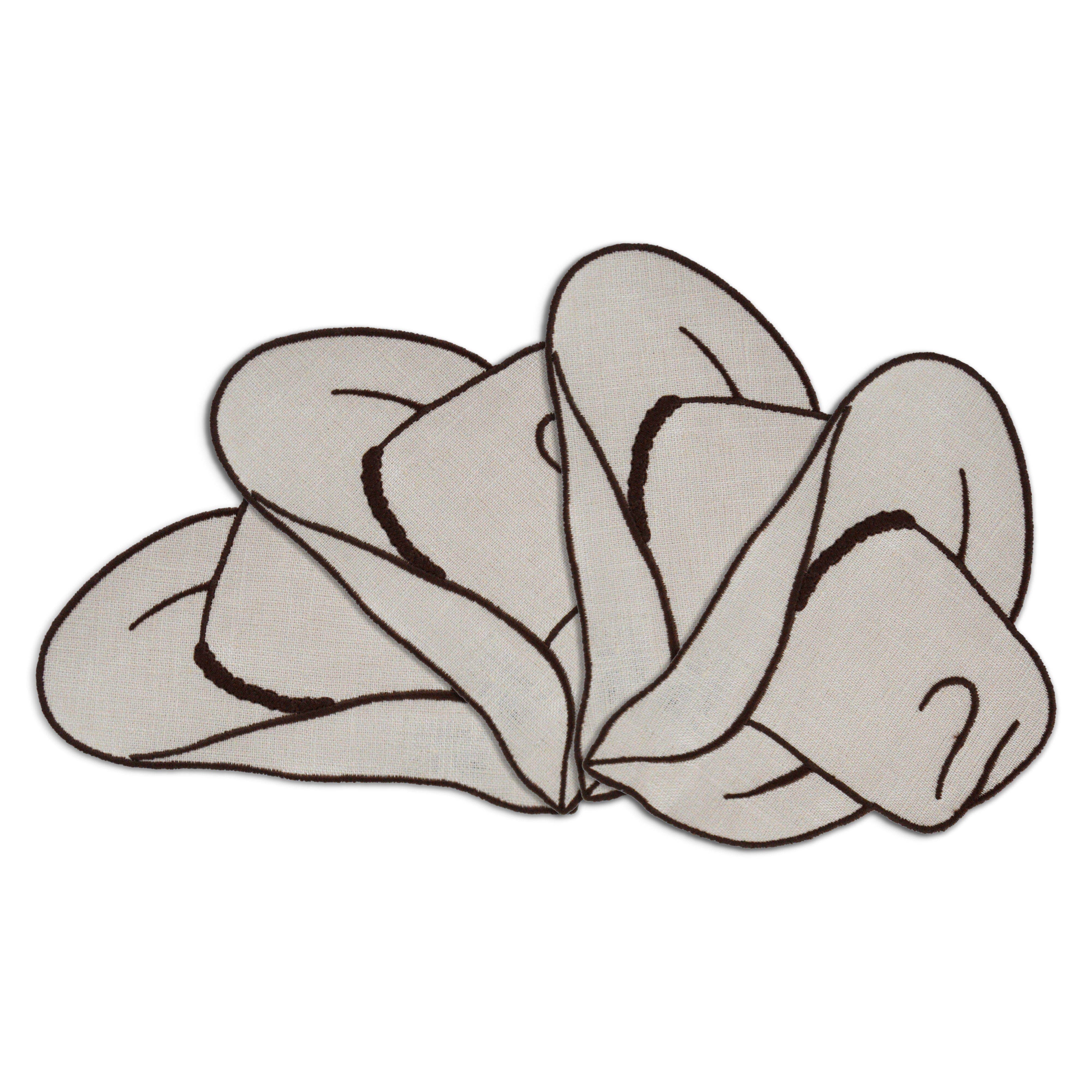 Decorative knot design on a white background