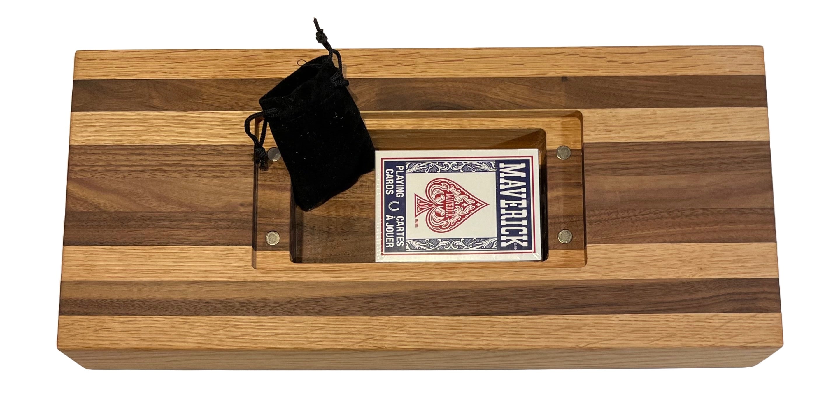 Mormon Row Wooden Cribbage Board