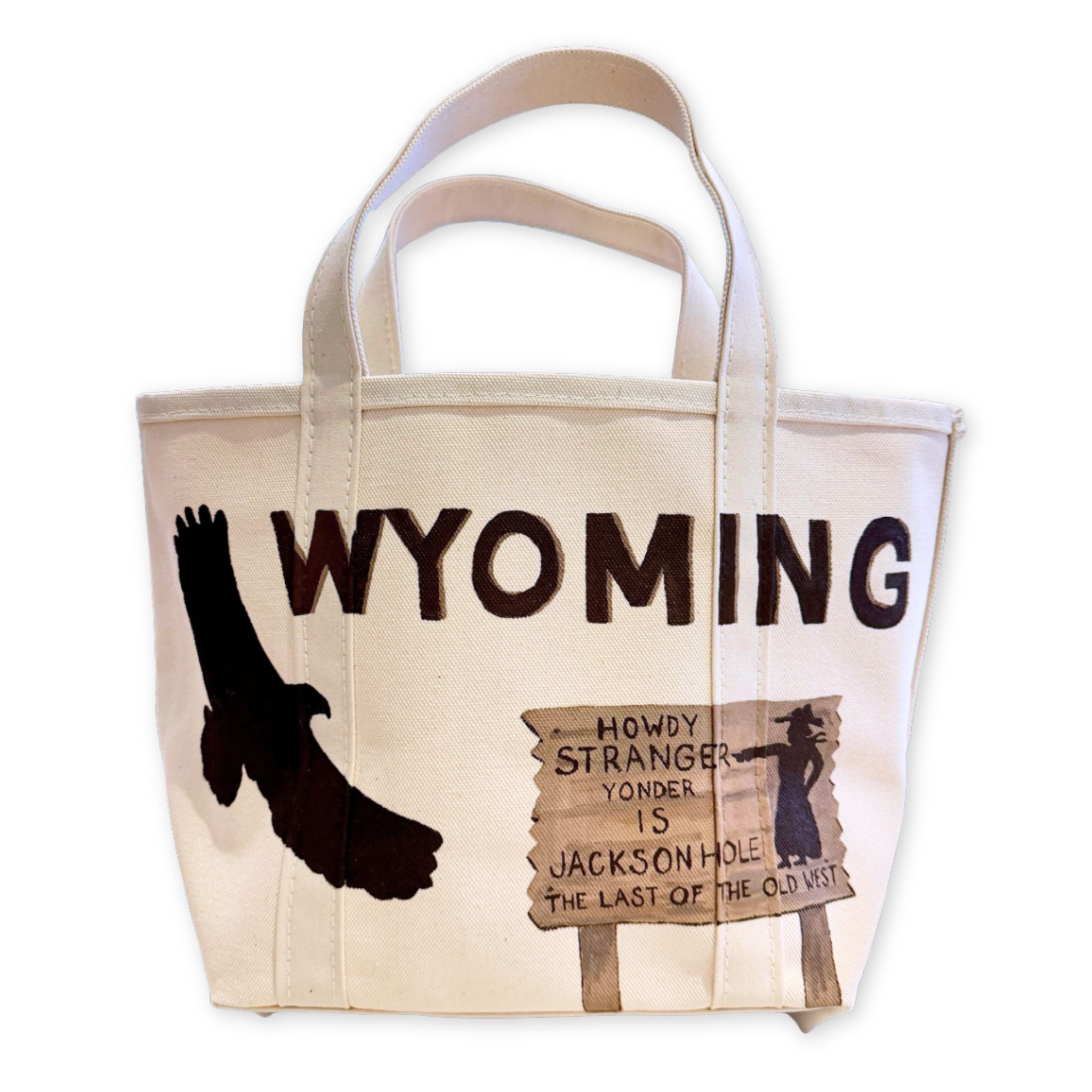 Jackson Hole Custom Painted Tote